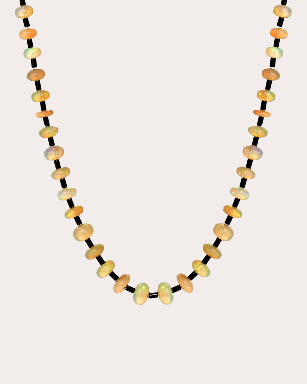 Opal & Onyx Limited Edition Beaded Necklace