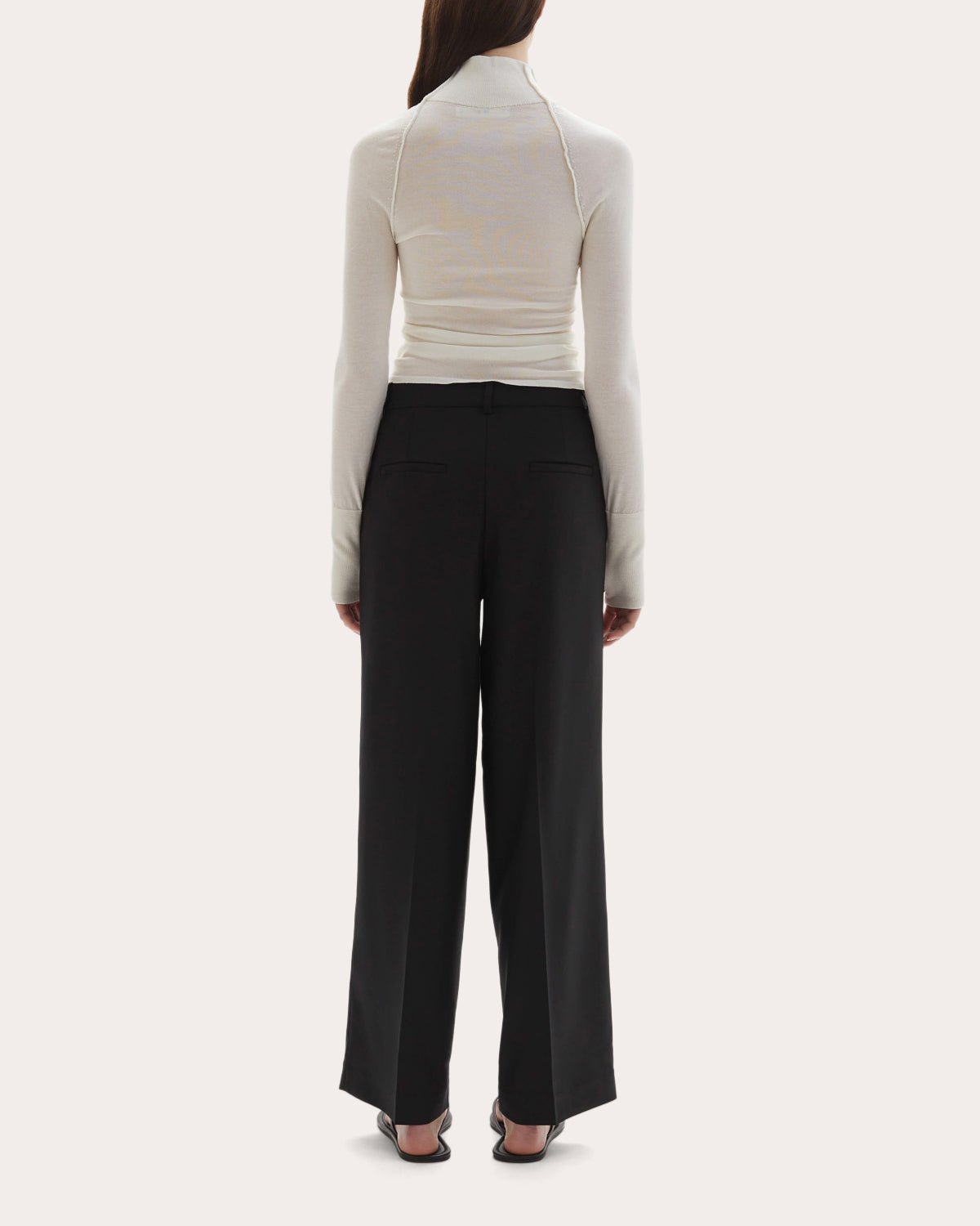 Ila Pleated Wool Trousers