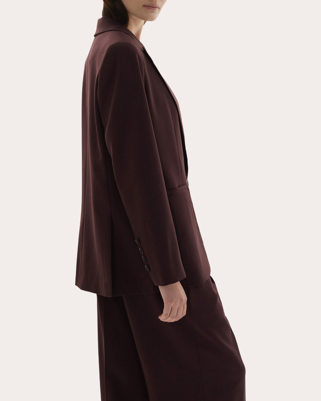 Ila Wool Peaked Lapel Blazer