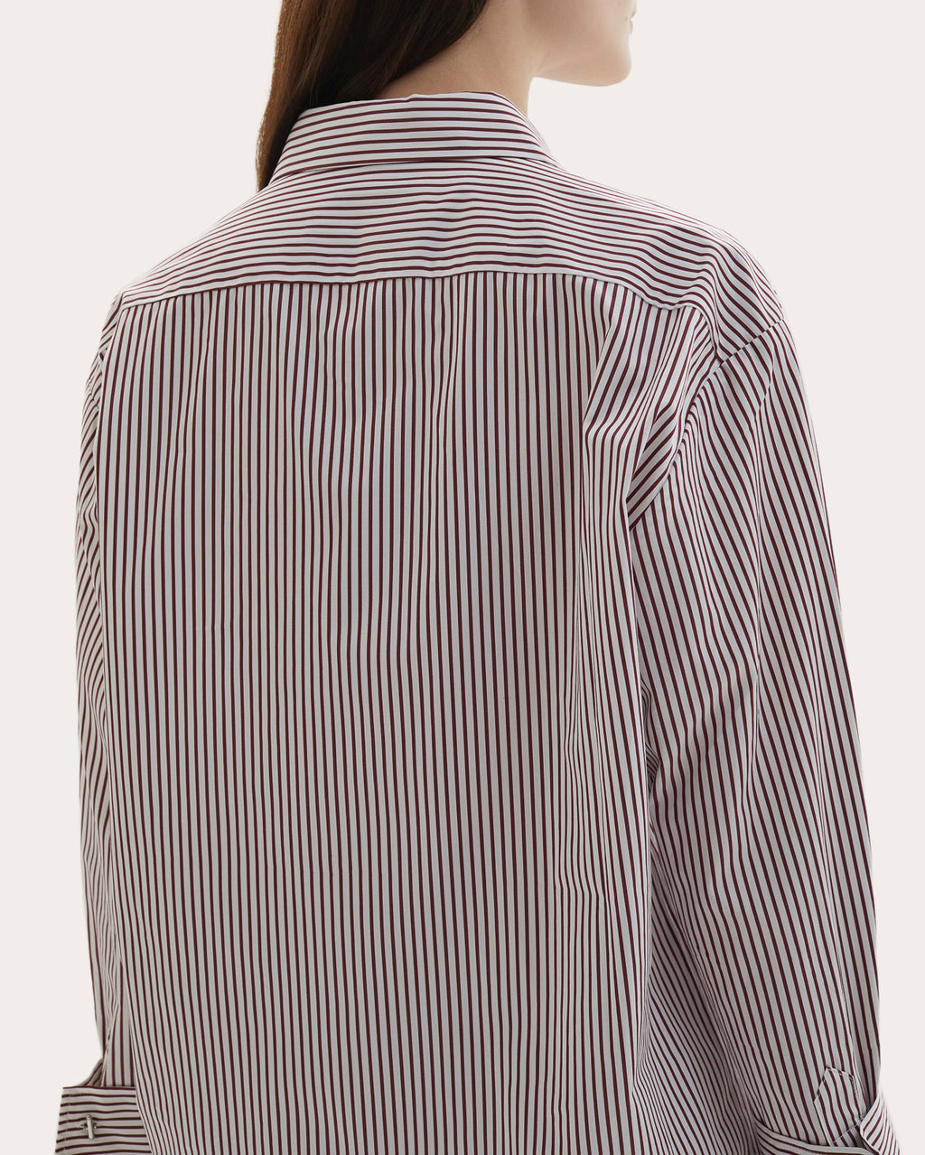 Lowell Stripe Italian Cotton Button-Up