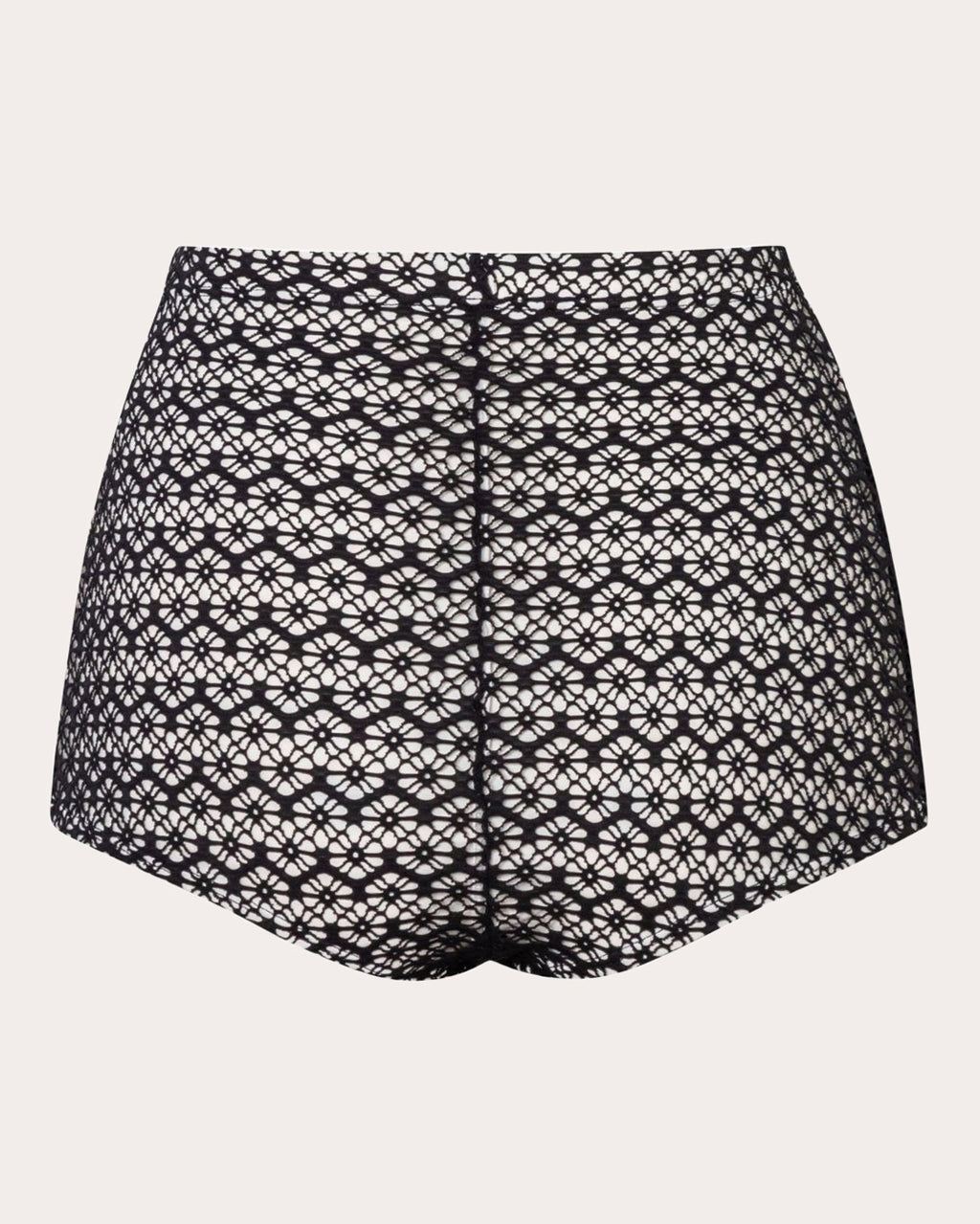 Jane Floral Mesh Boyshort Bikini Bottoms