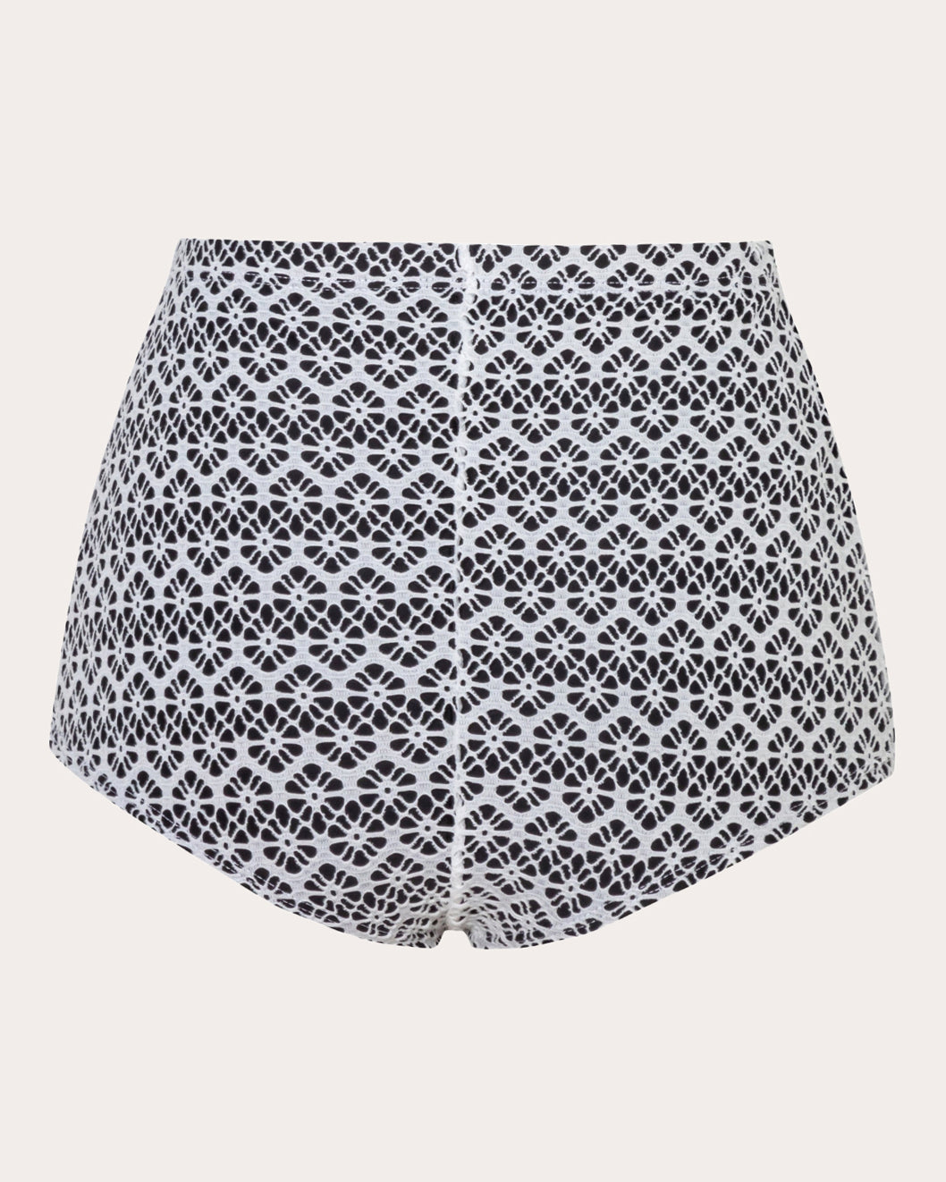Jane Floral Mesh Boyshort Bikini Bottoms