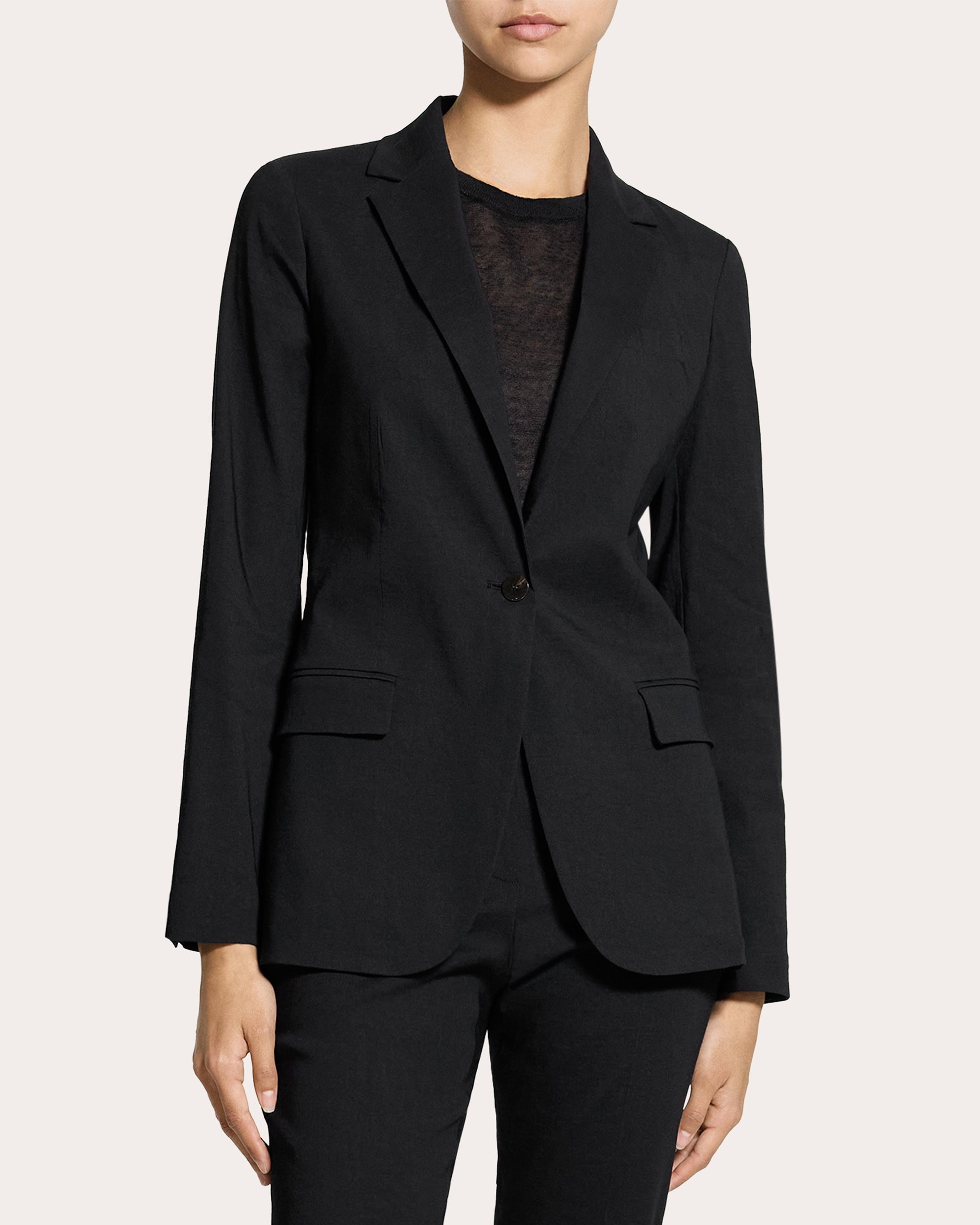 Good Linen Staple Blazer