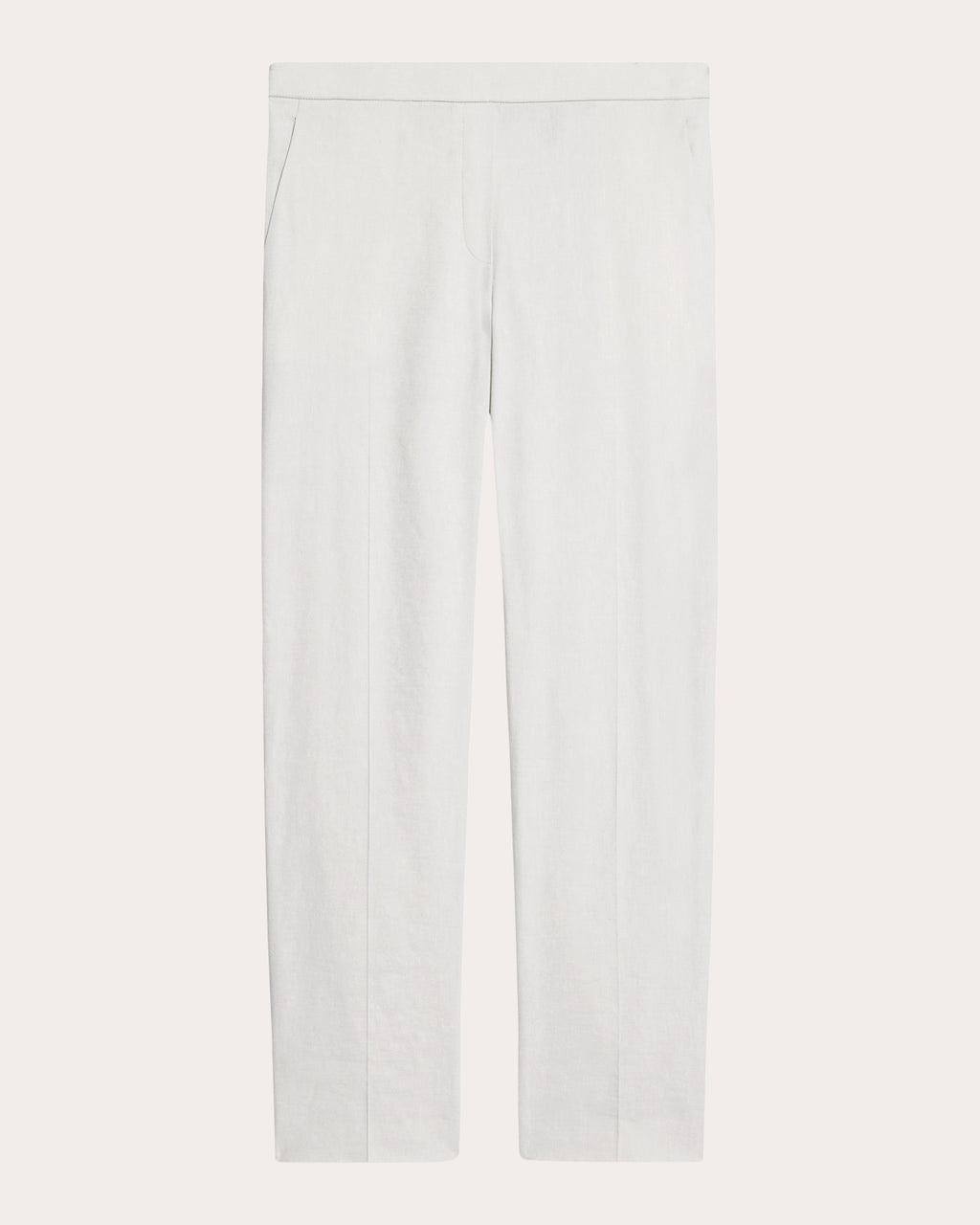 Treeca Good Linen Cropped Pull-On Pants