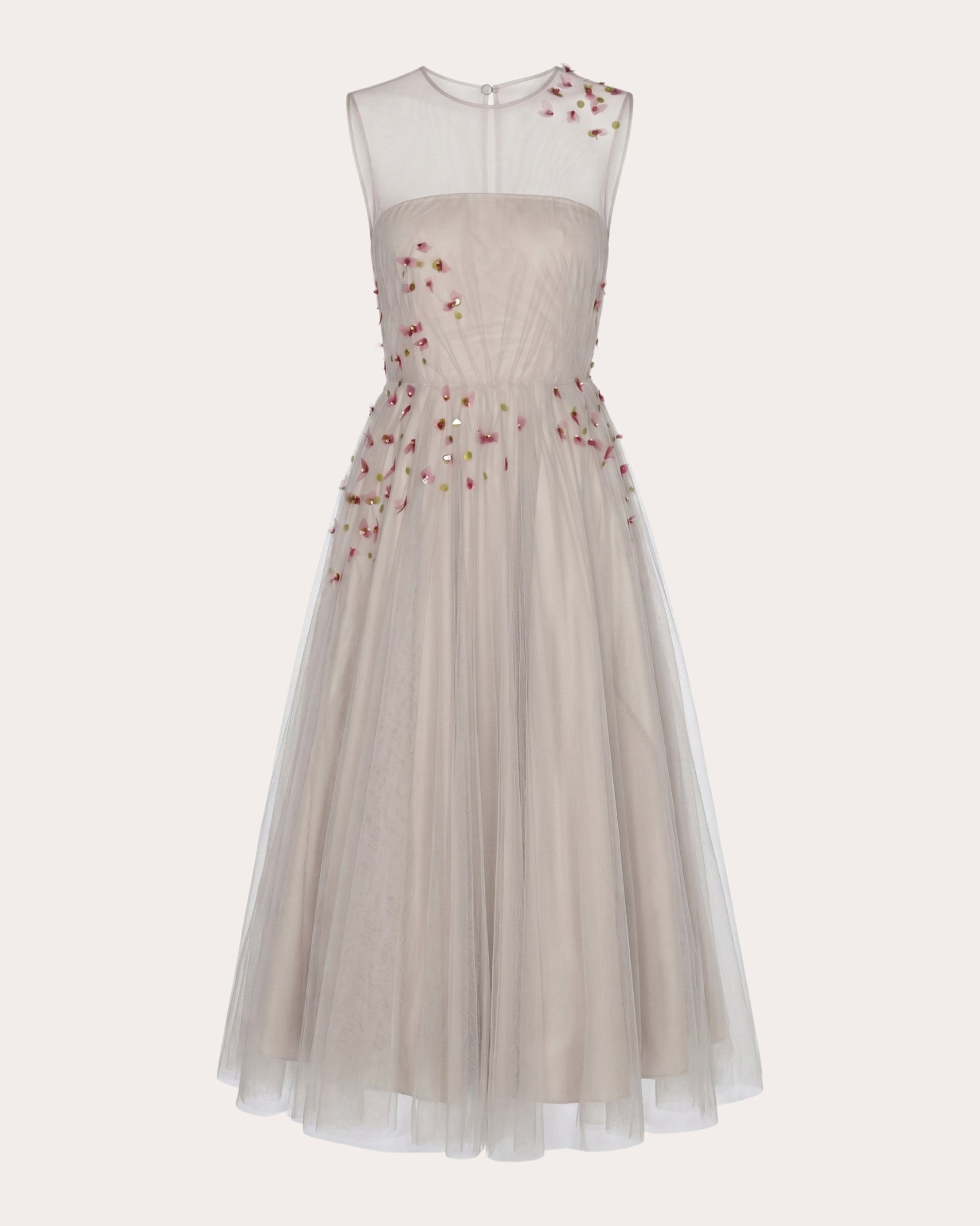 Embrace Beaded Tulle A-Line Gown