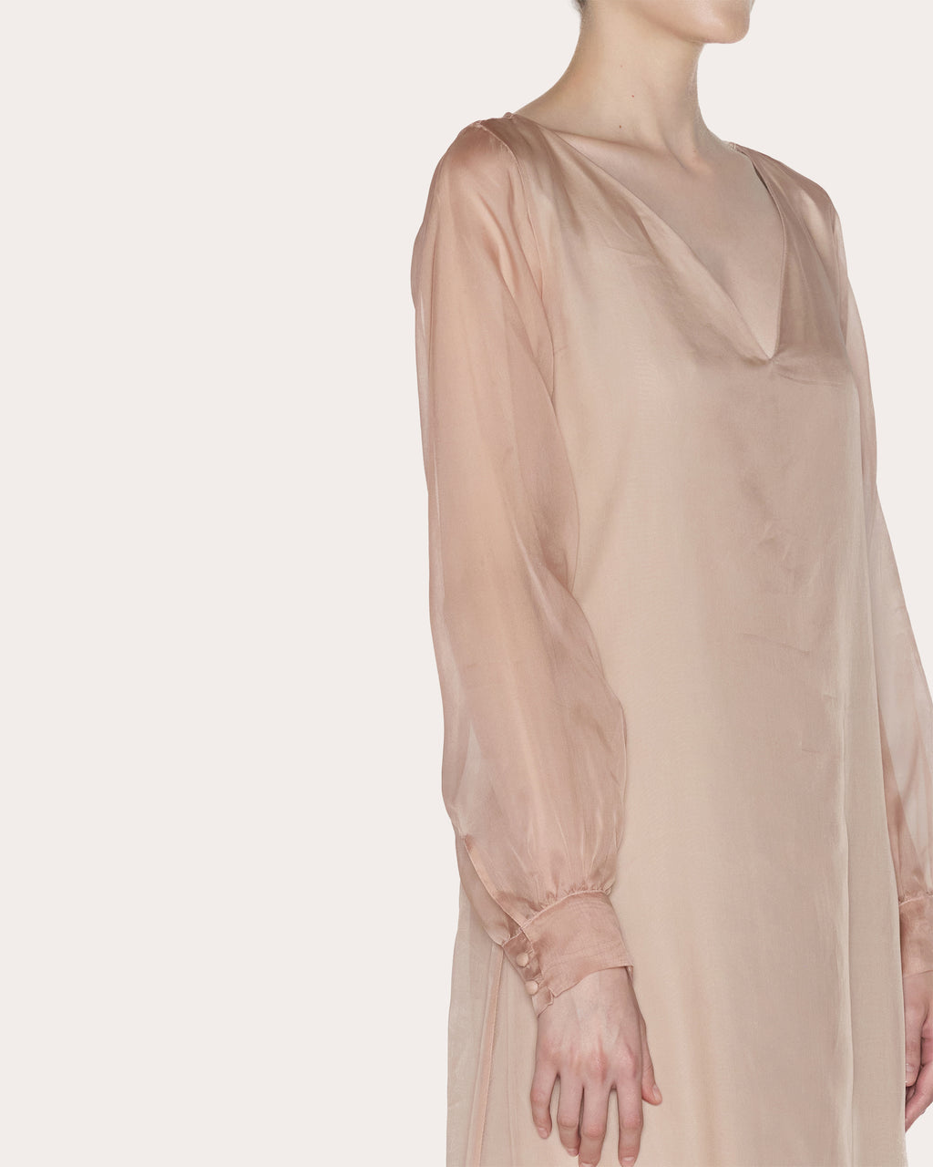 Purpose Silk Organza A-Line Dress
