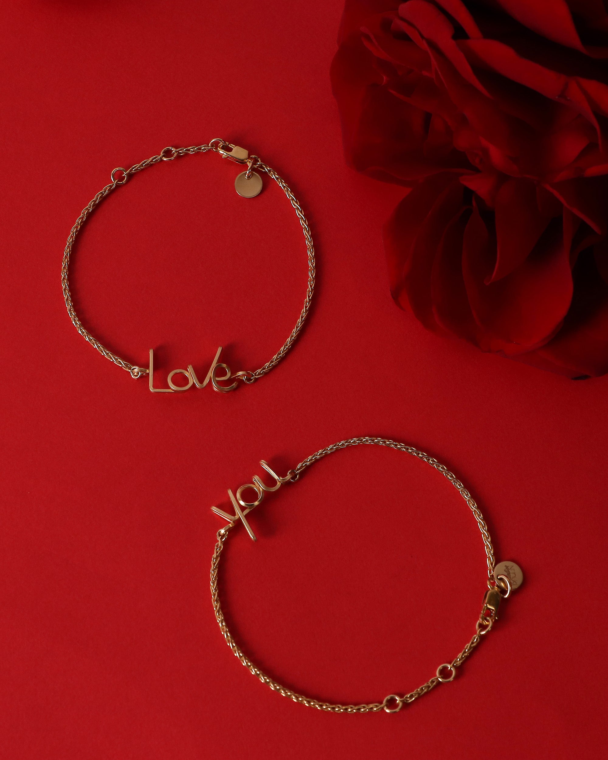 'You' 14K Gold-Filled Chain Bracelet