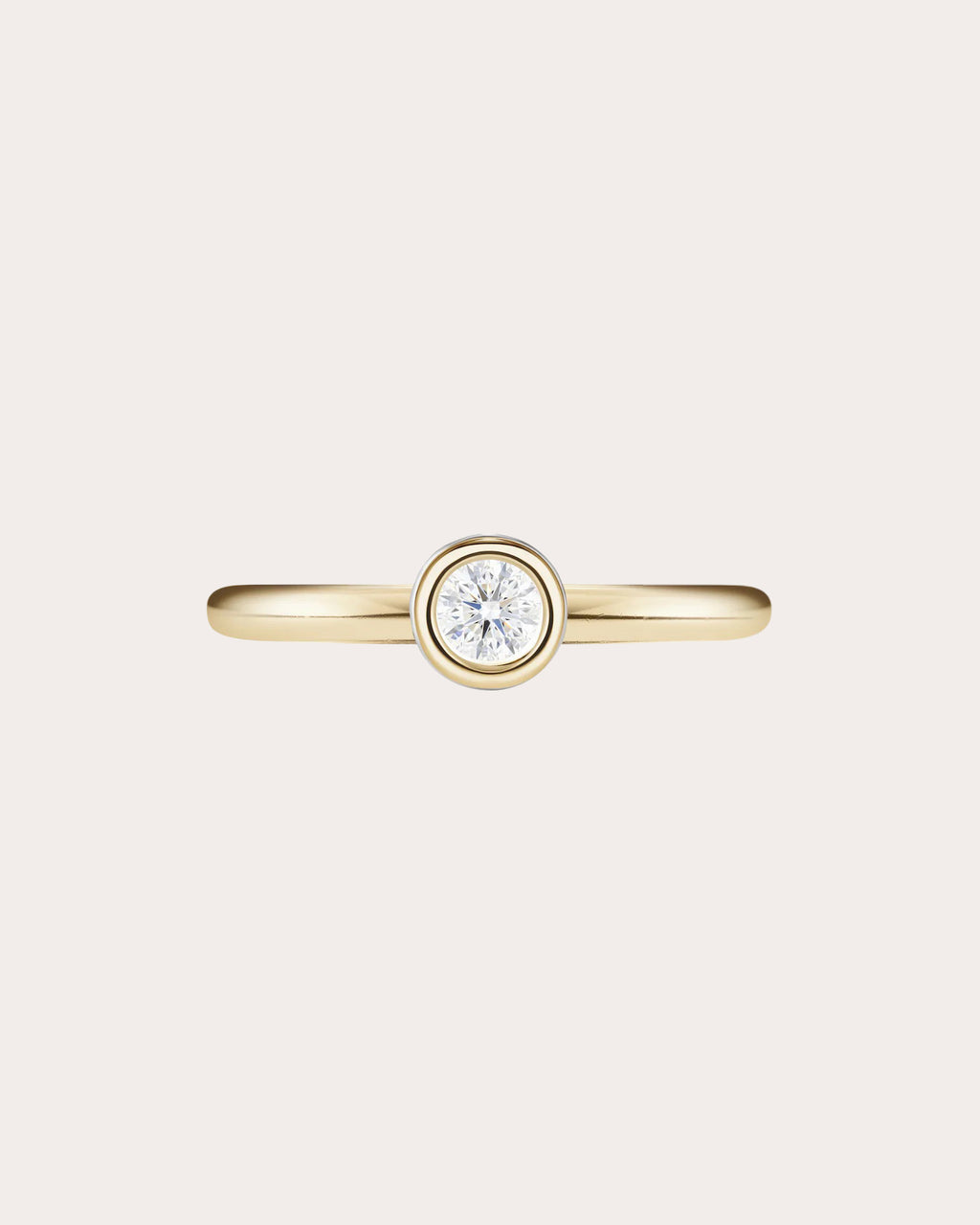 Diamond Orbit Solo Ring