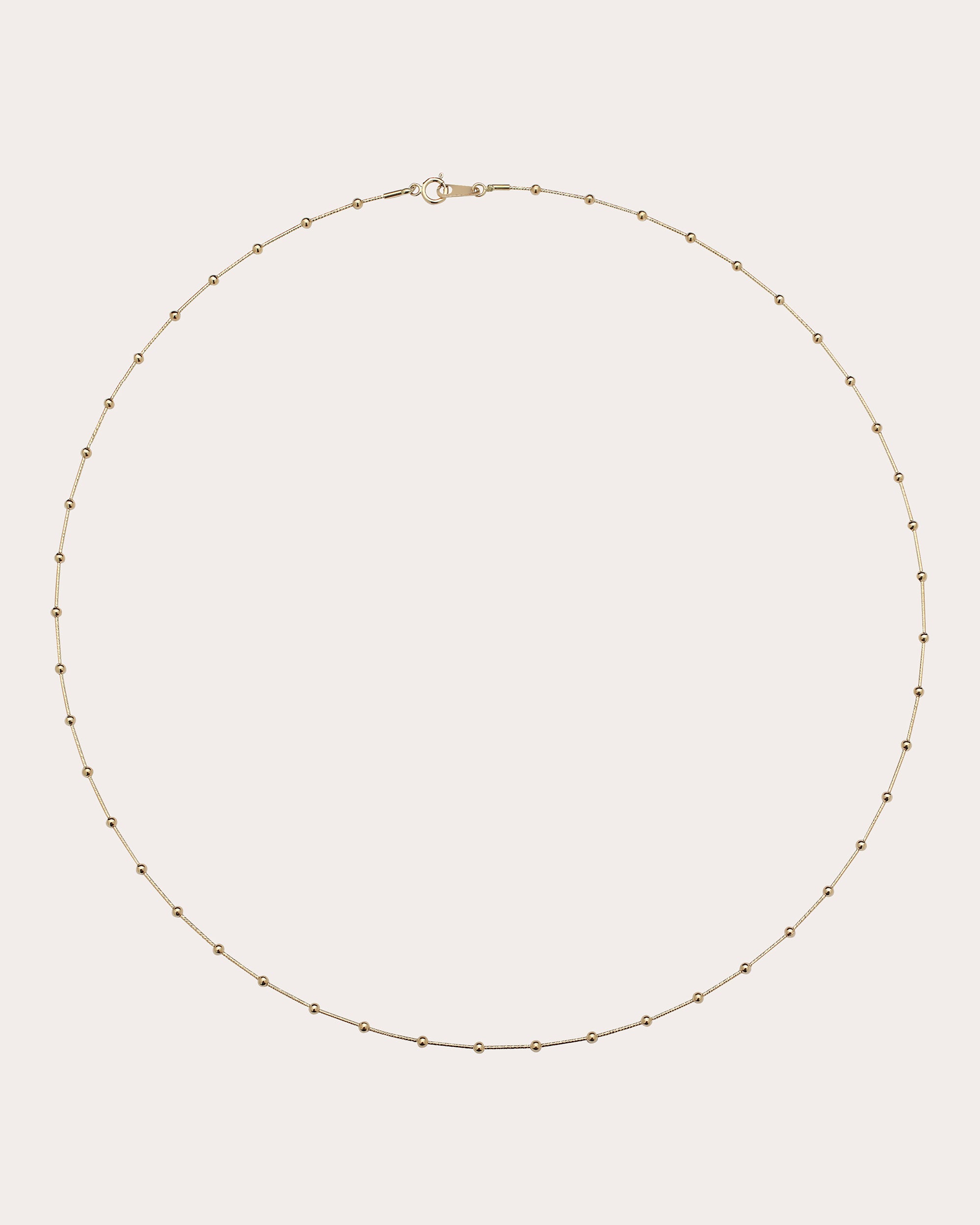 18k Gold Planeti Solo Wire Necklace