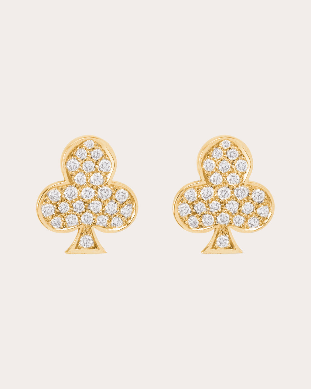 Diamond & 18k Gold Harmonie Stud Earrings