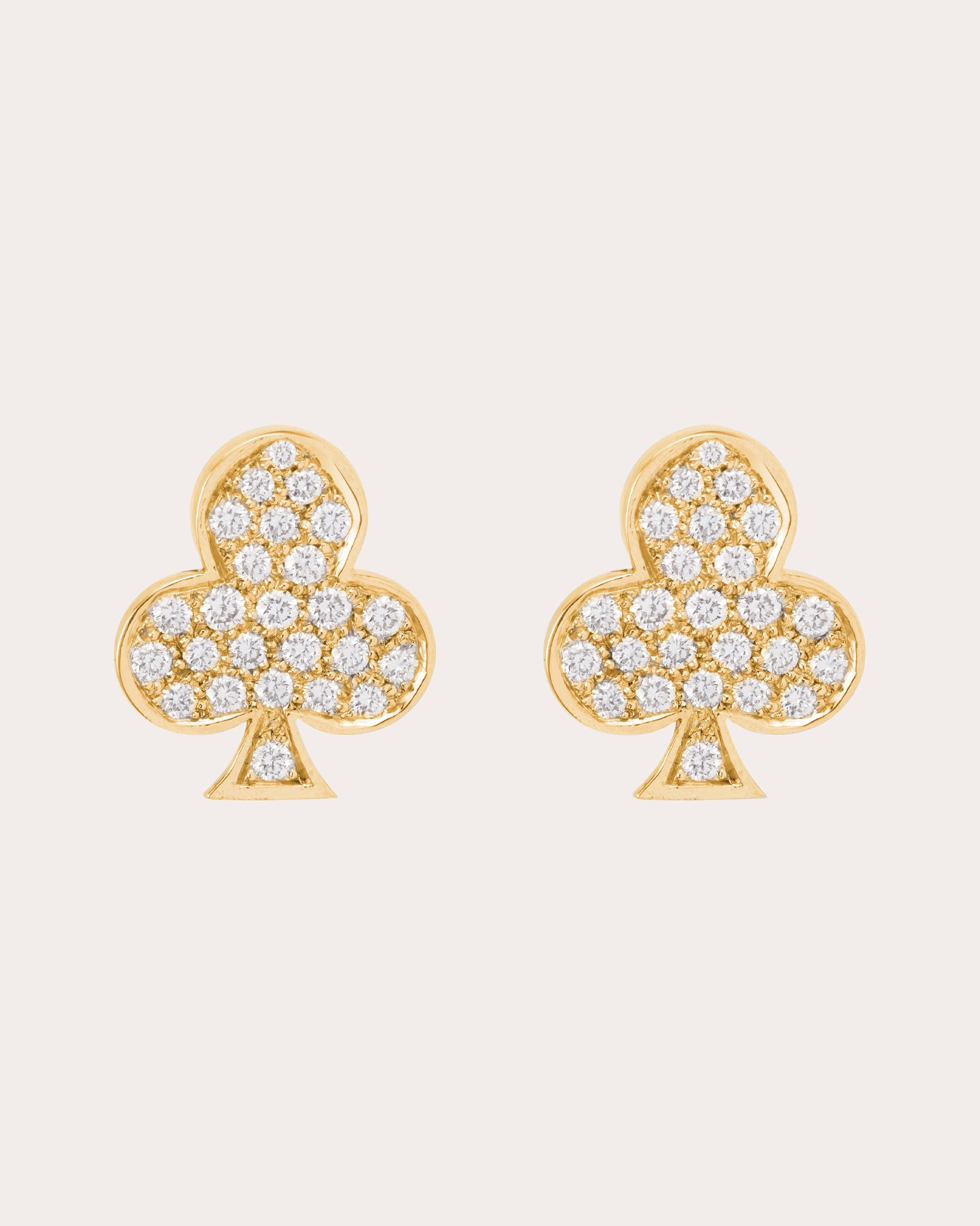 Diamond & 18k Gold Harmonie Stud Earrings
