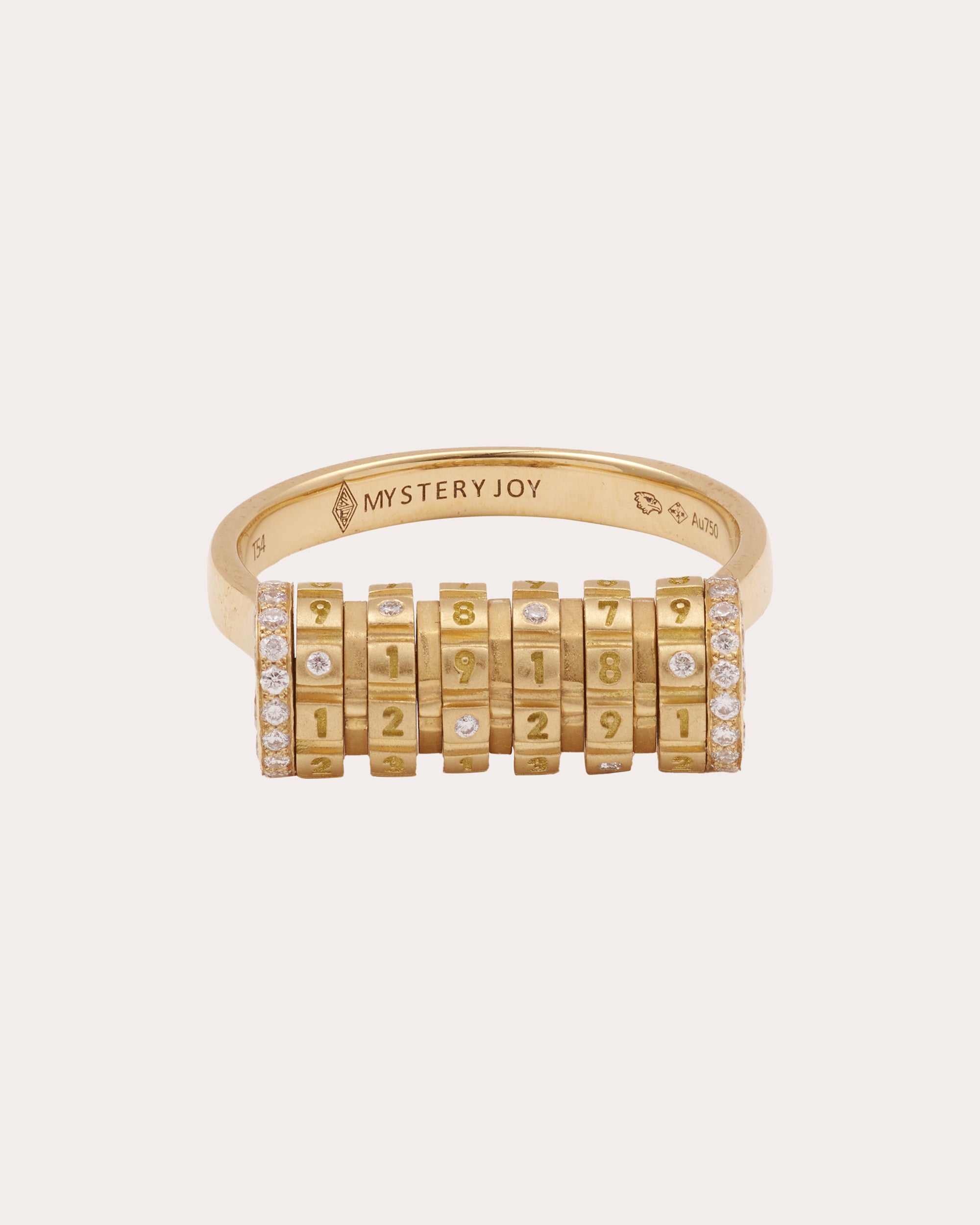 Diamond & 18k Gold Secret Ring