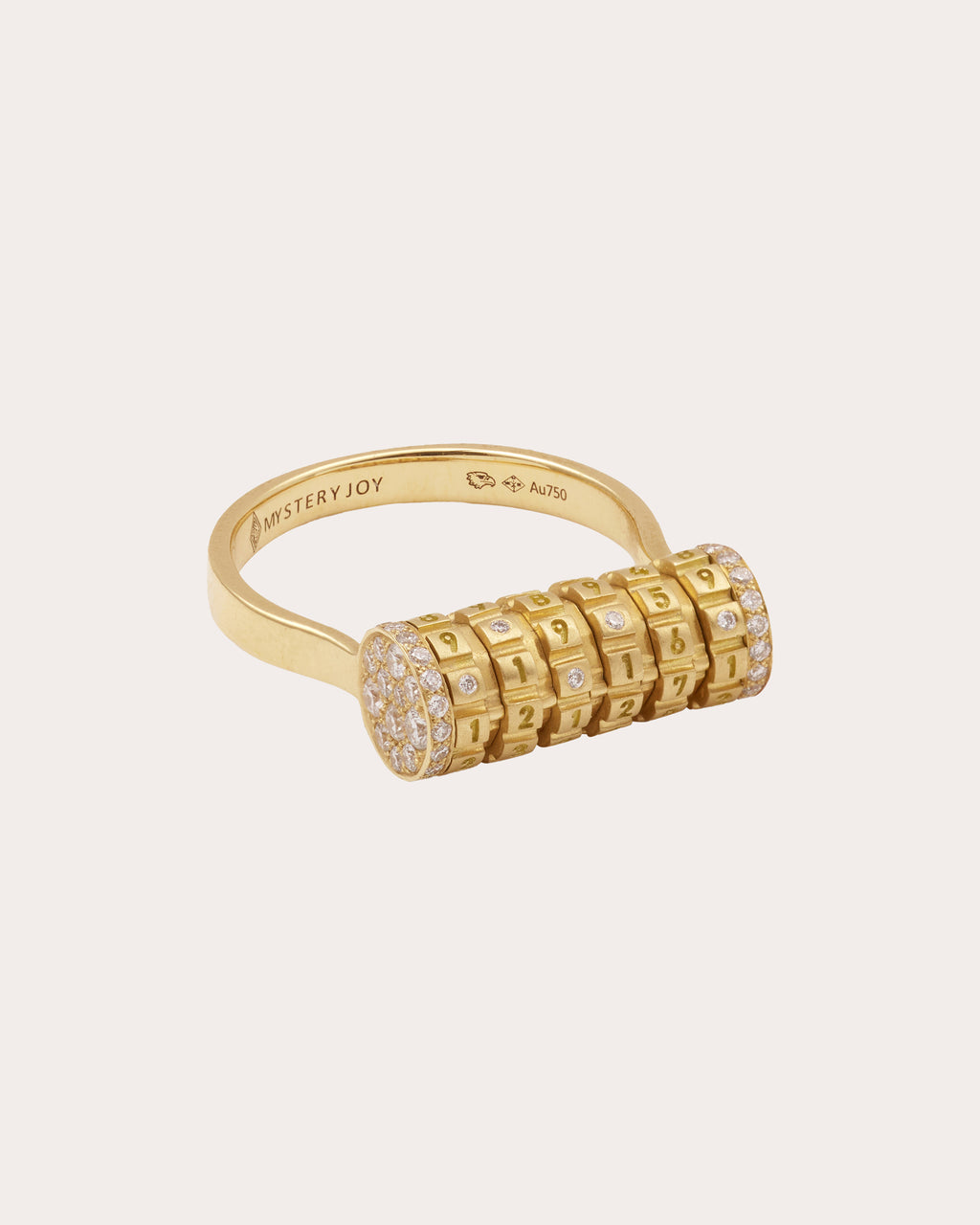 Diamond & 18k Gold Secret Ring