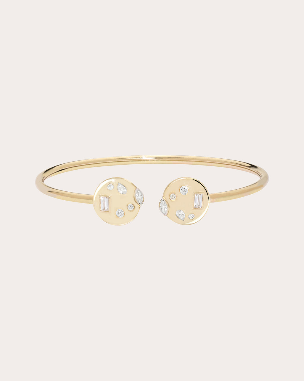 Diamond Disc Mini MéLange Bracelet