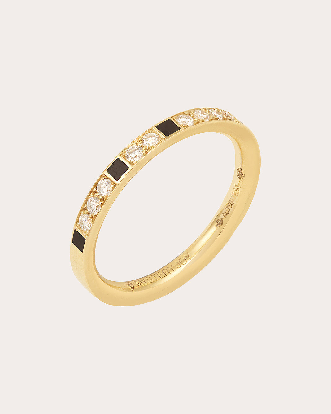 Diamond & 18k Gold Mystique Band Ring