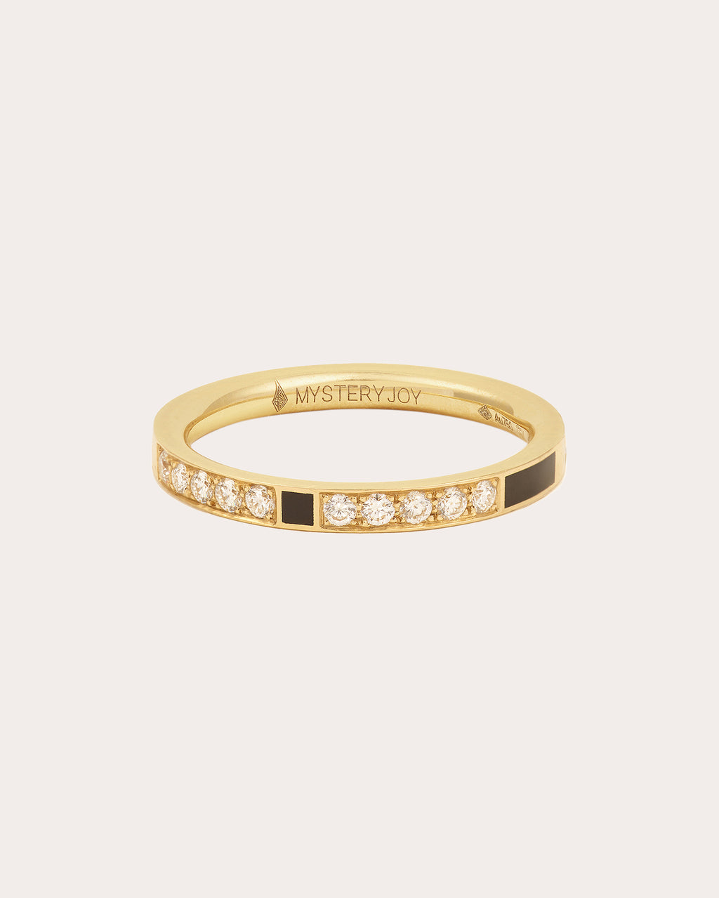 Diamond & 18k Gold Mirage Band Ring