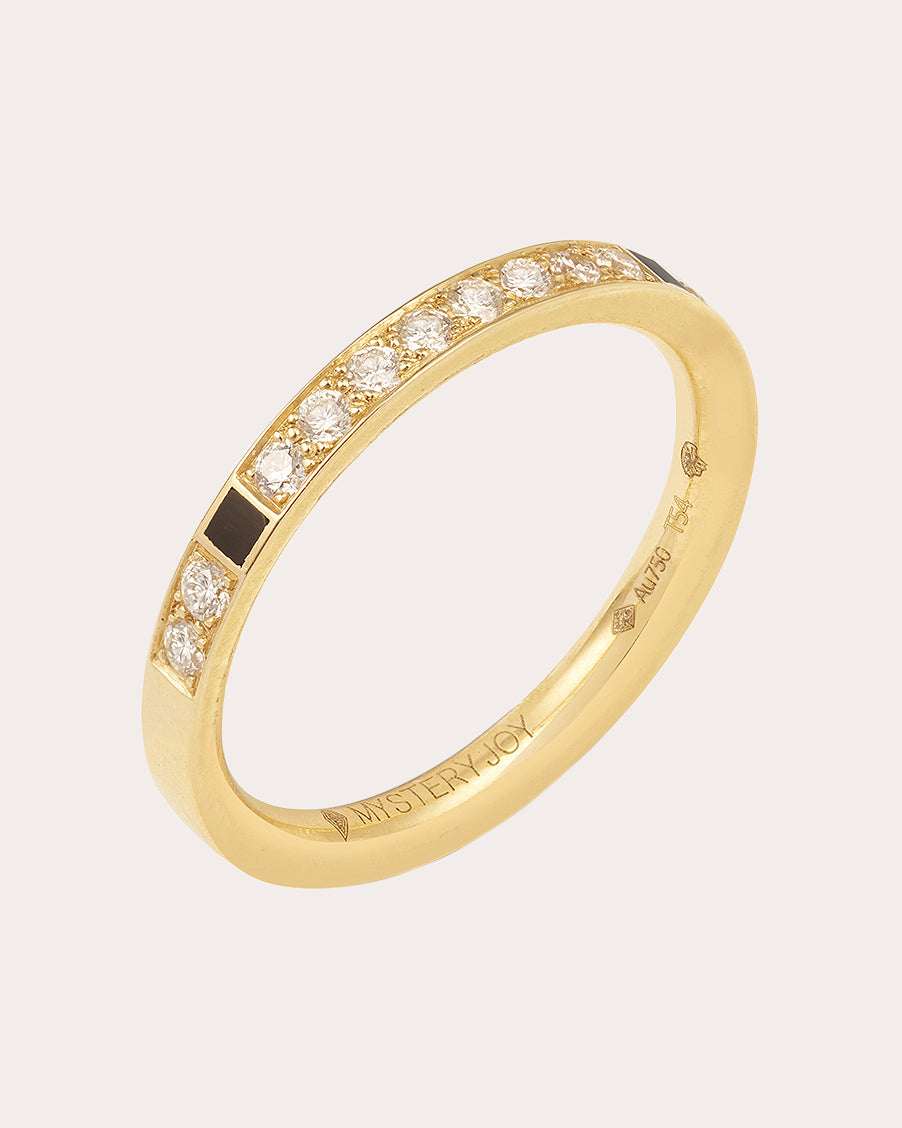Diamond & 18k Gold Onirique Band Ring