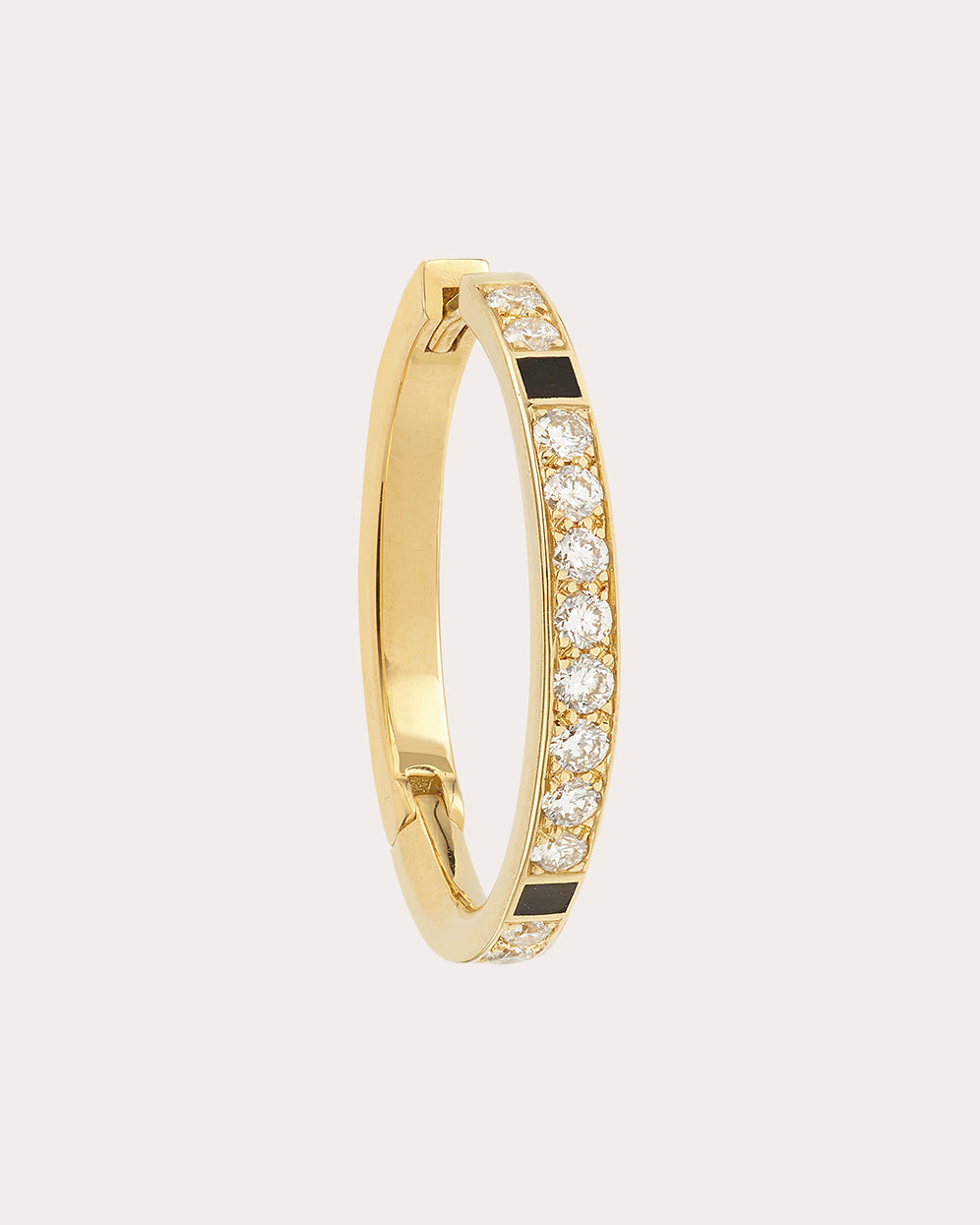 Diamond & 18k Gold Onirique Hoop Earring
