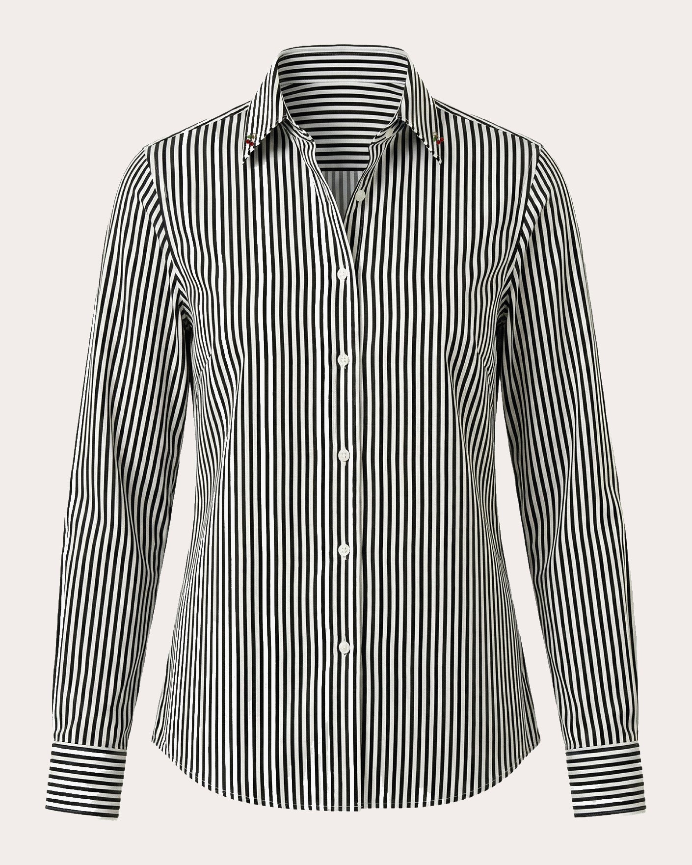 Marion Stripe Cherry Charm Shirt