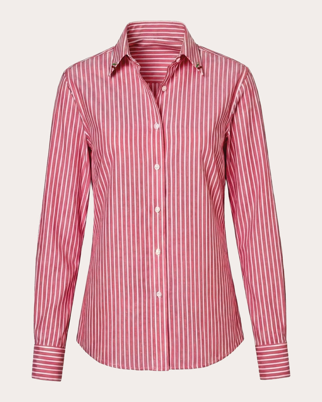 Marion Stripe Cherry Charm Shirt