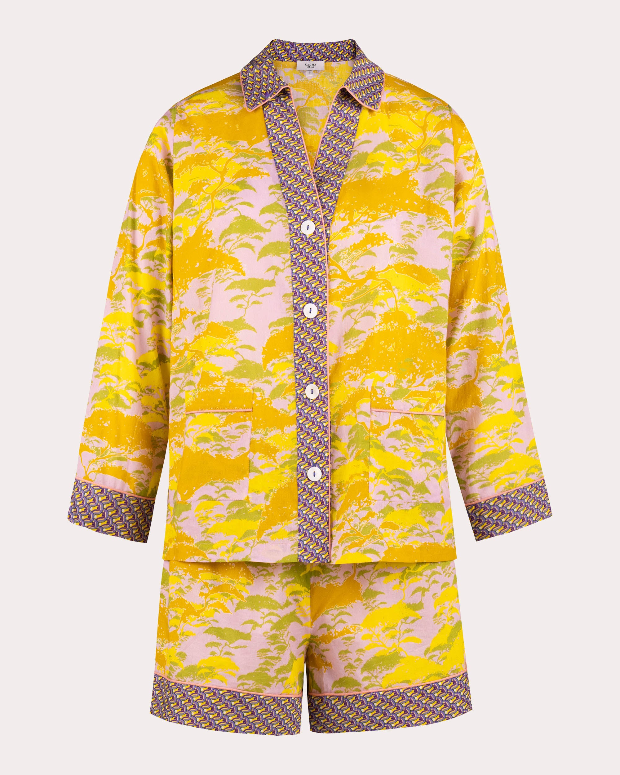Yoyosi Matsu Cotton Pajama Set