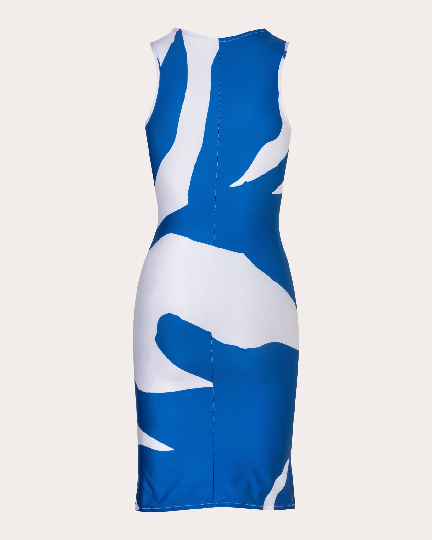 Mini Palms Sleeveless Bodycon Mini Dress