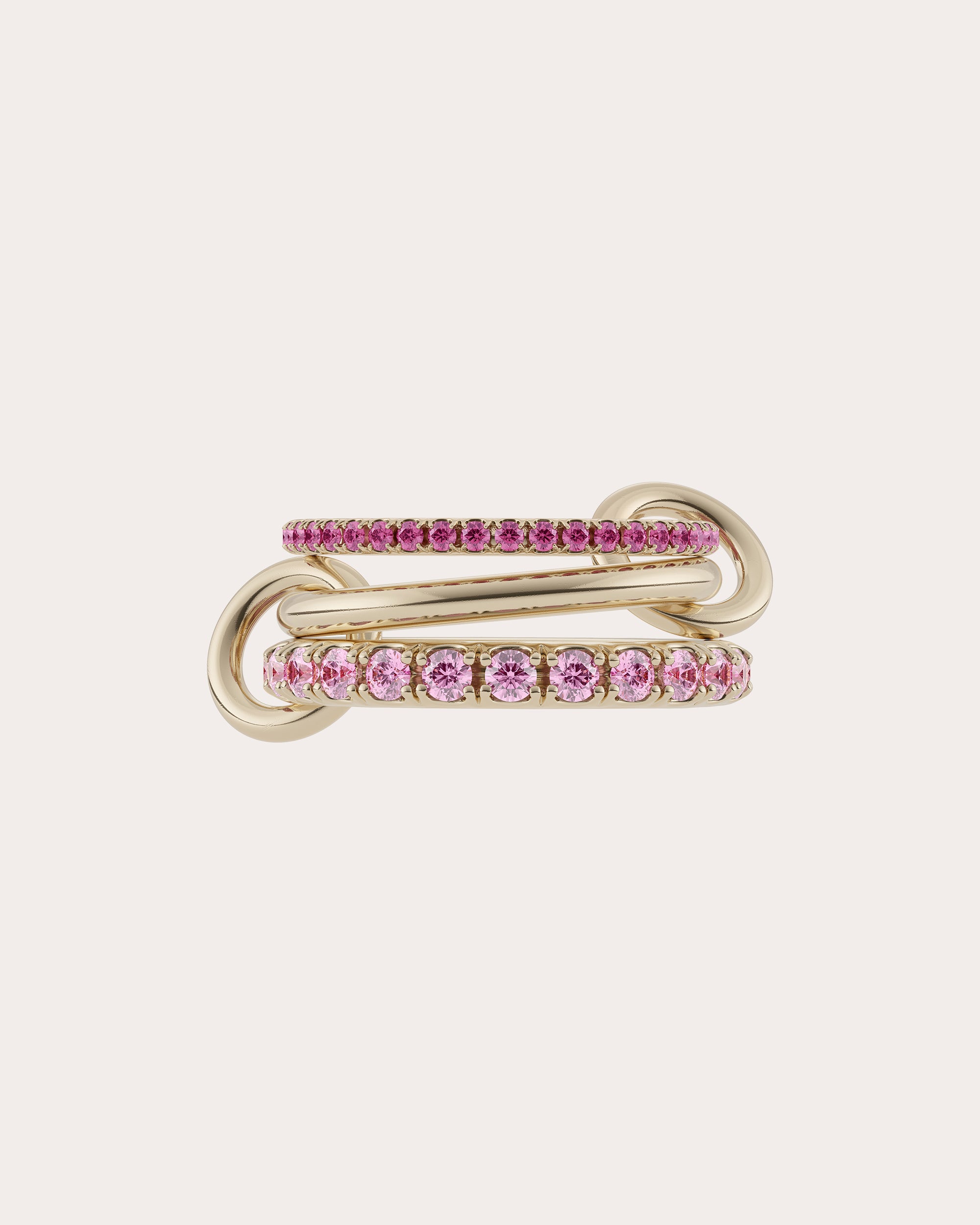 Pink Sapphire & 18k Gold Norah Ring