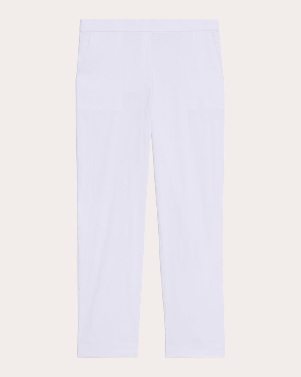 Treeca Good Linen Cropped Pull-On Pants