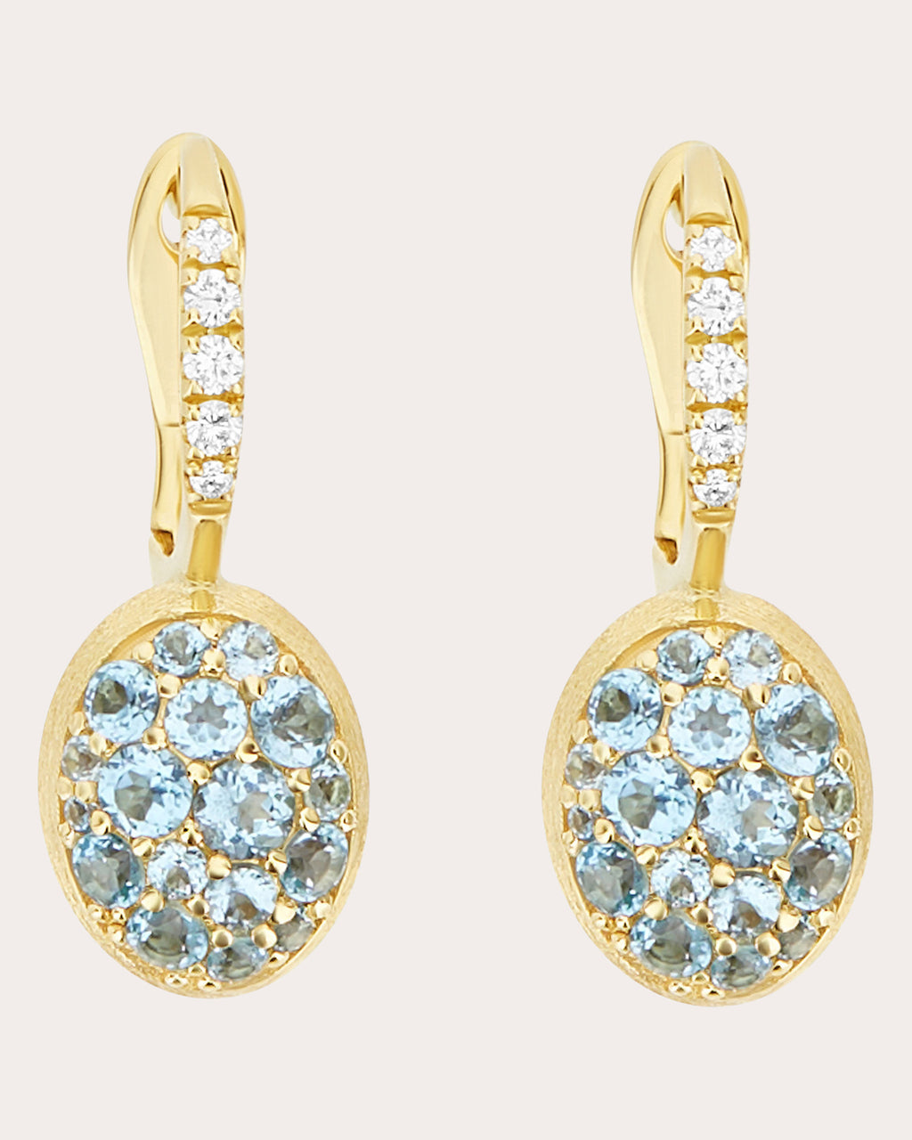Small Anice Boules Ciliegine Drop Earrings