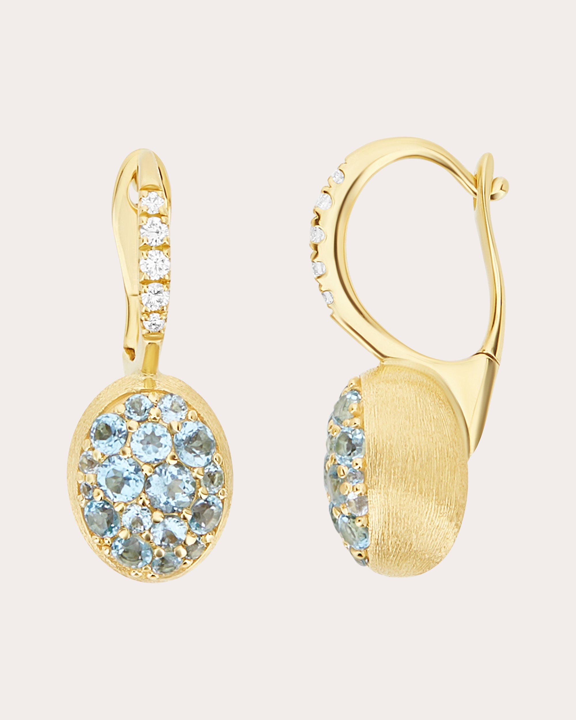 Small Anice Boules Ciliegine Drop Earrings
