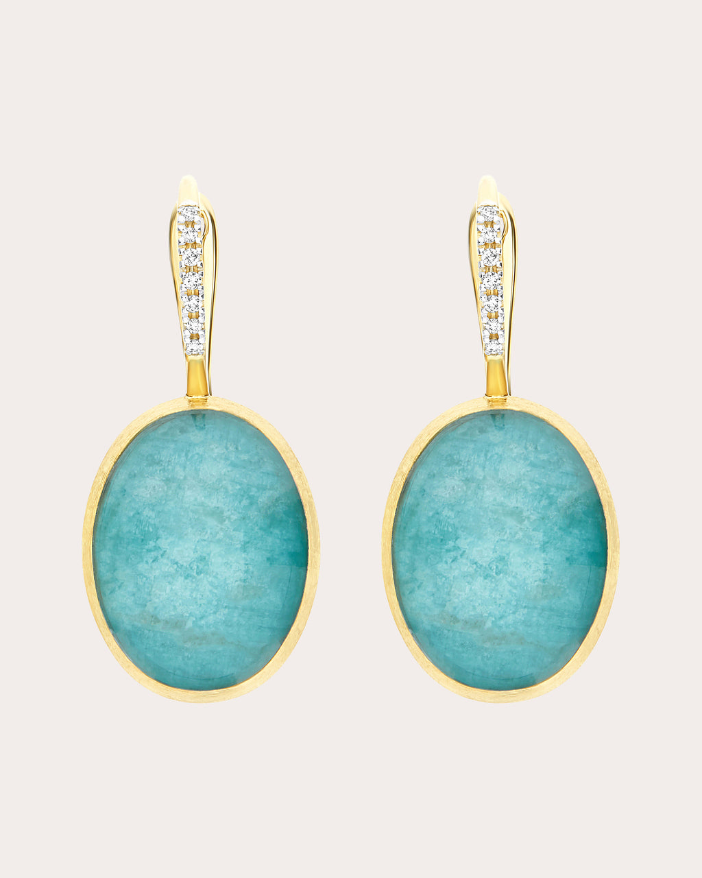 Large Anice Boules Ciliegine Drop Earrings