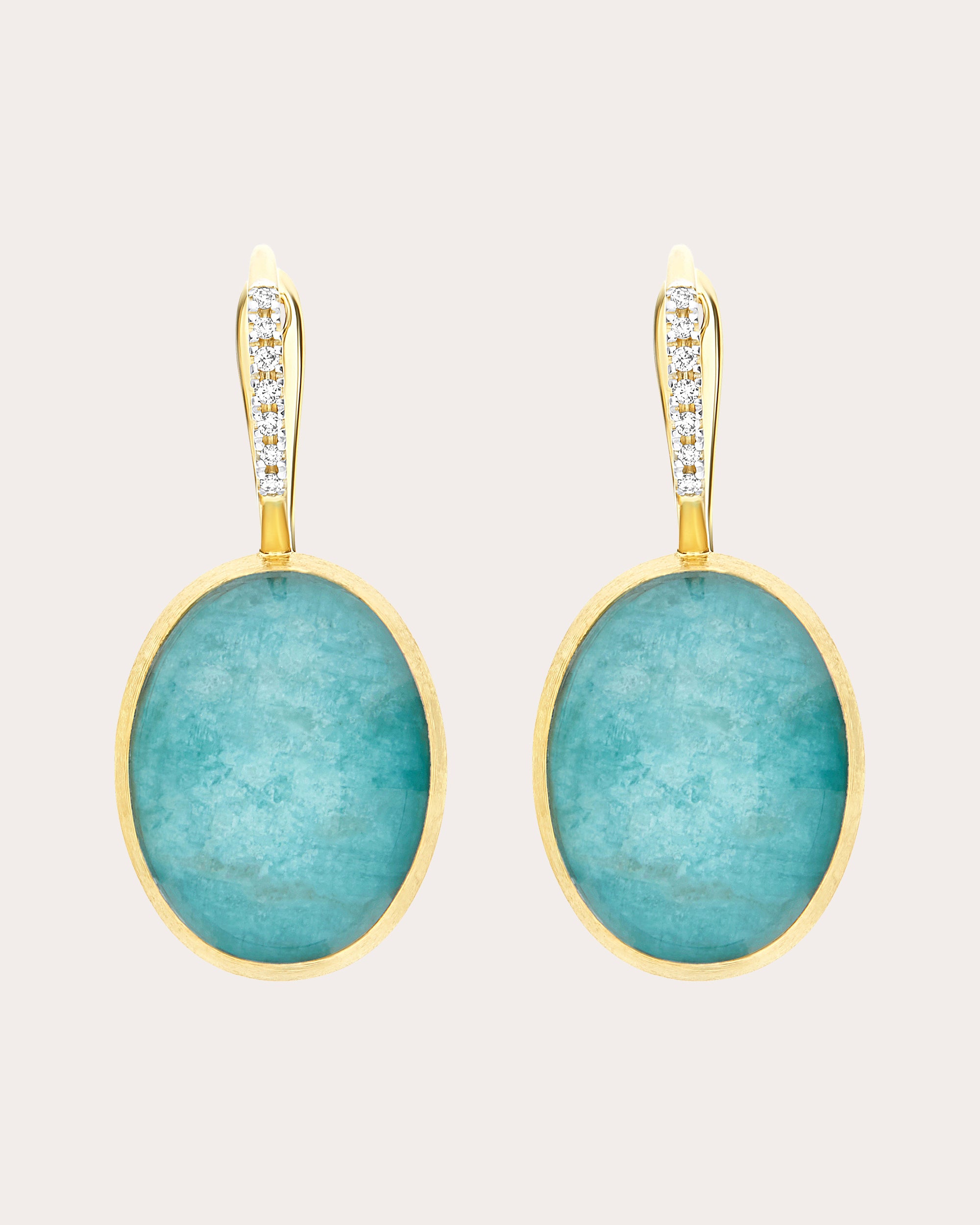 Large Anice Boules Ciliegine Drop Earrings