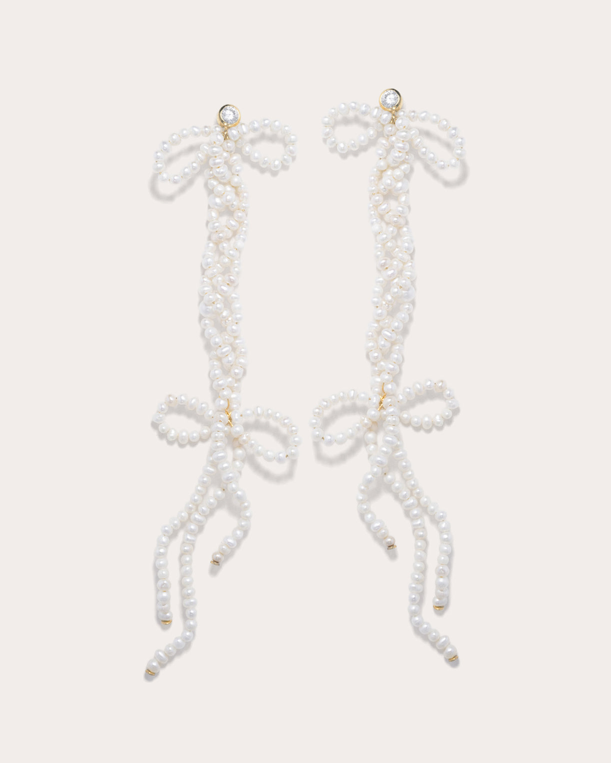 Pearl 'An Inquiry Into Contradictions' Drop Earrings