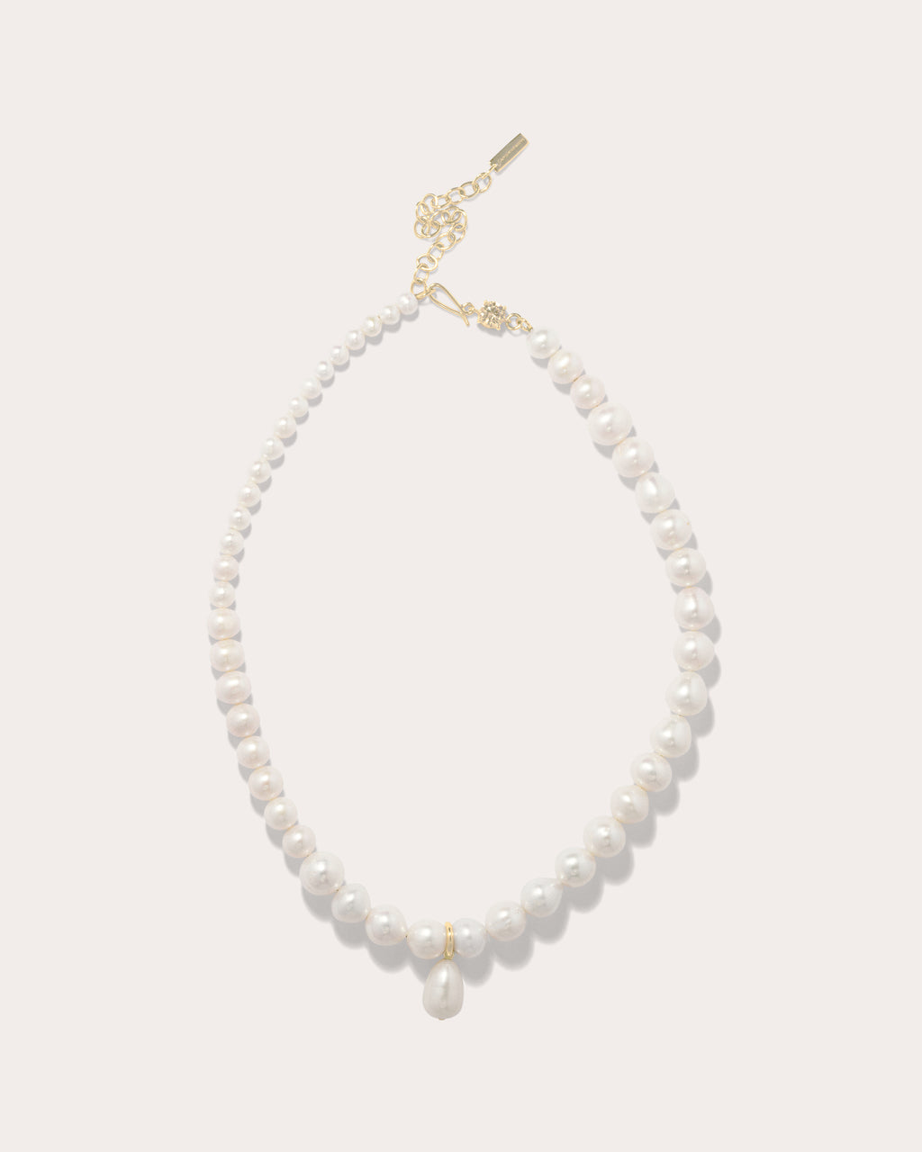Pearl & Zirconia 'Whisper Whisper' Necklace