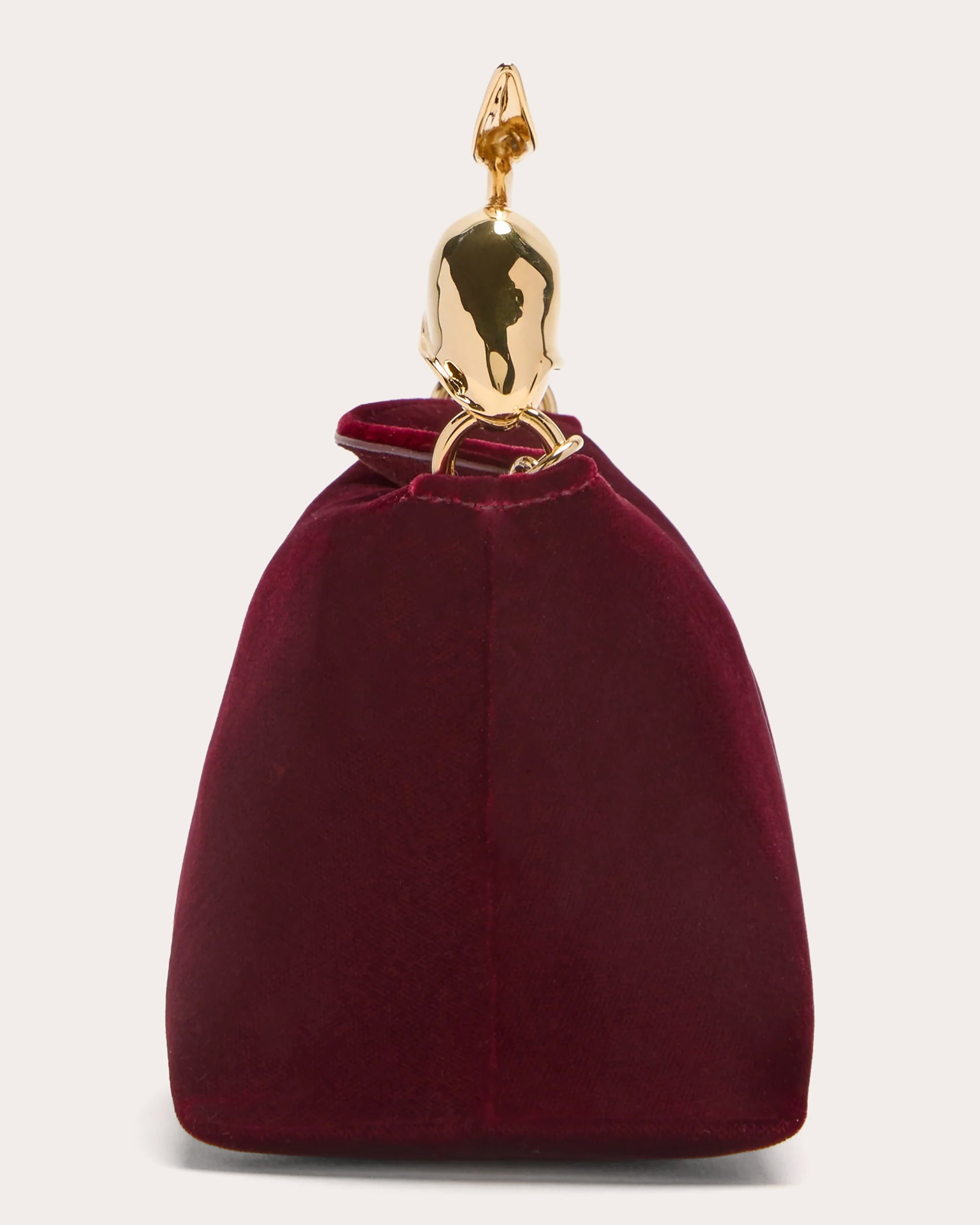 Micro Bloom Velvet Handbag