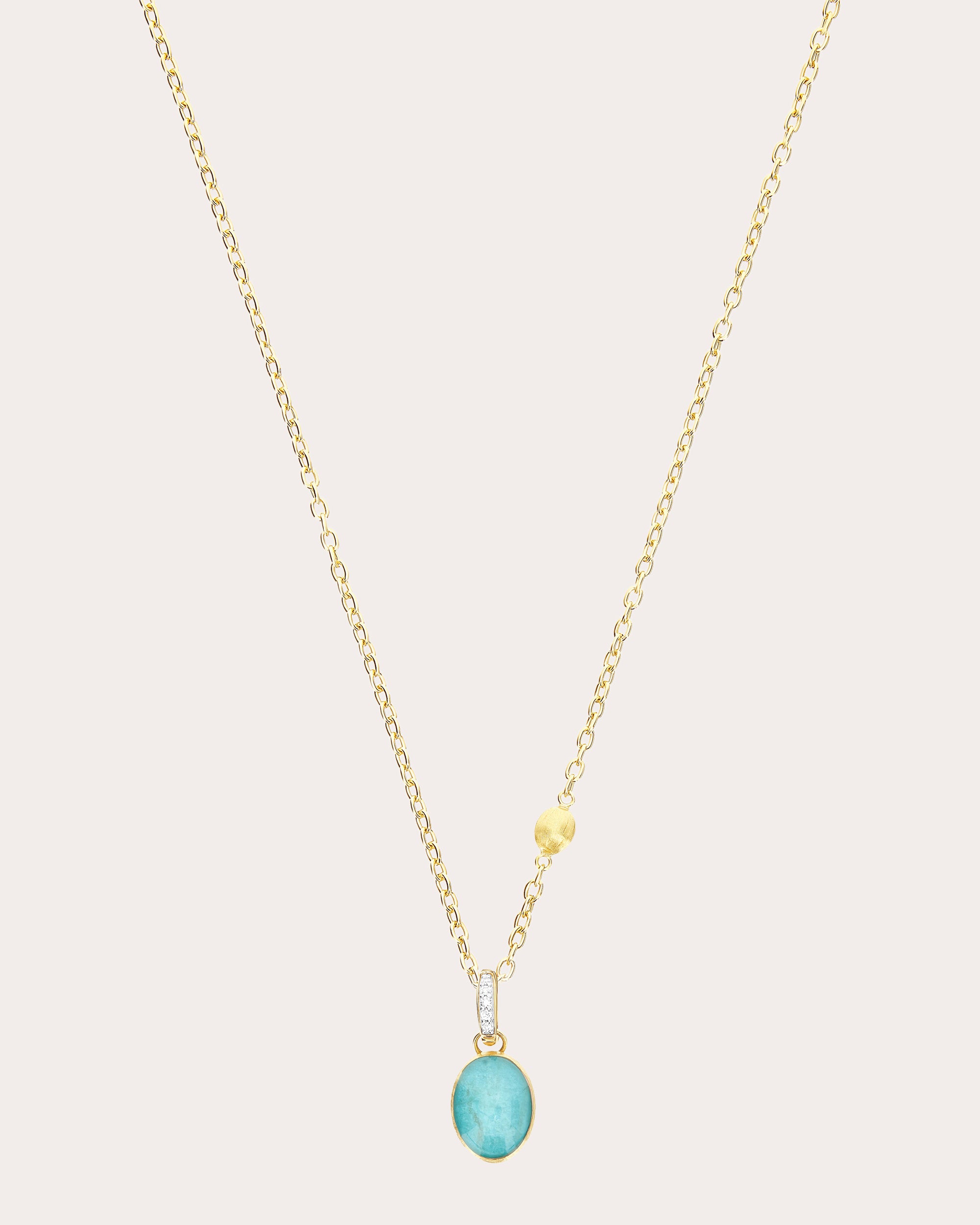 Amazonite Doublet Small Anice Boules Charm