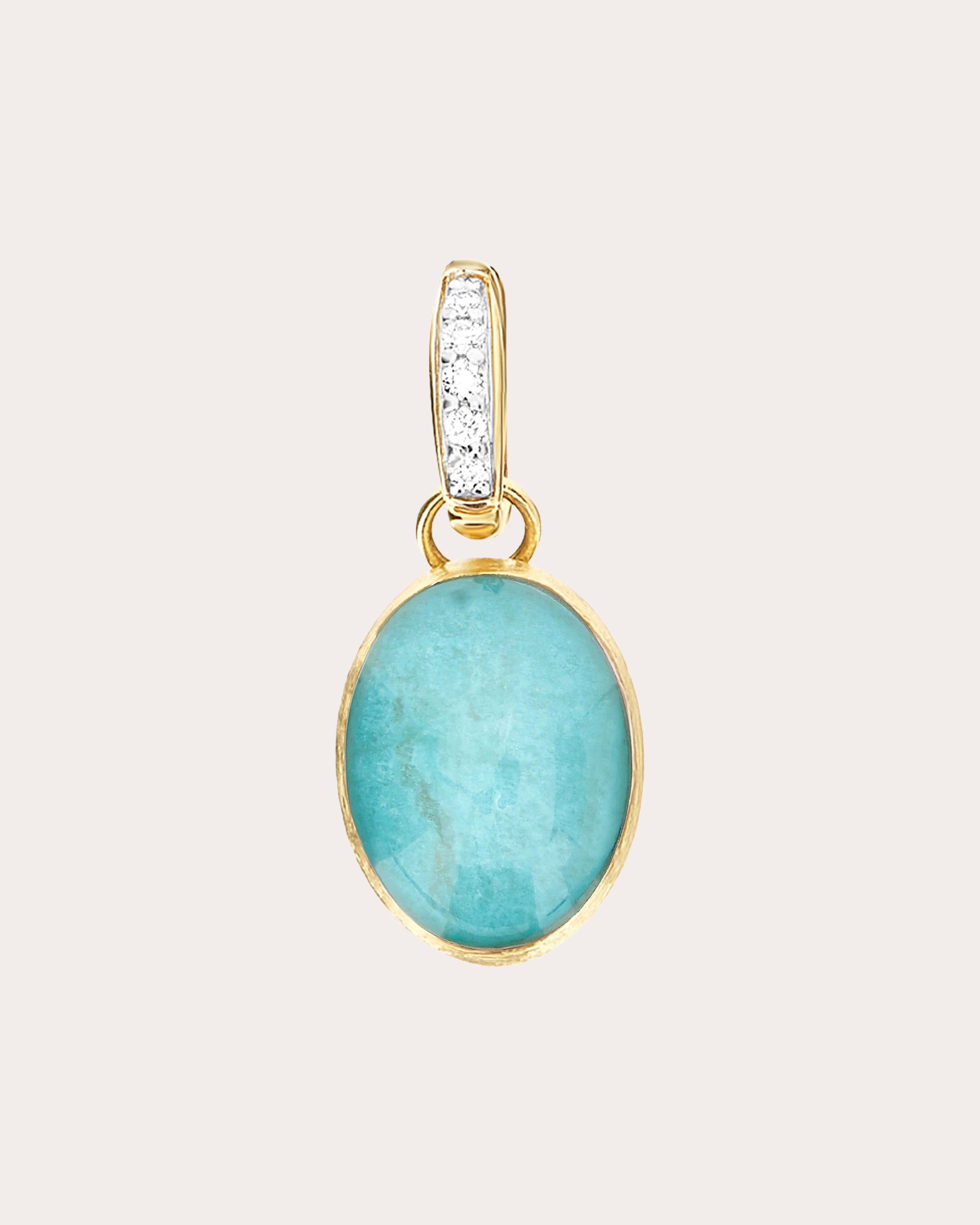 Amazonite Doublet Small Anice Boules Charm