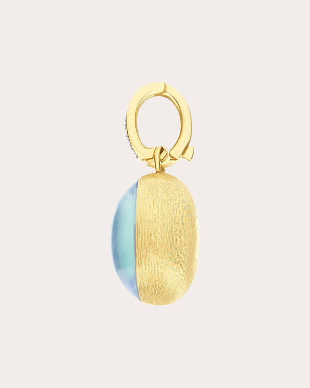 Amazonite Doublet Small Anice Boules Charm
