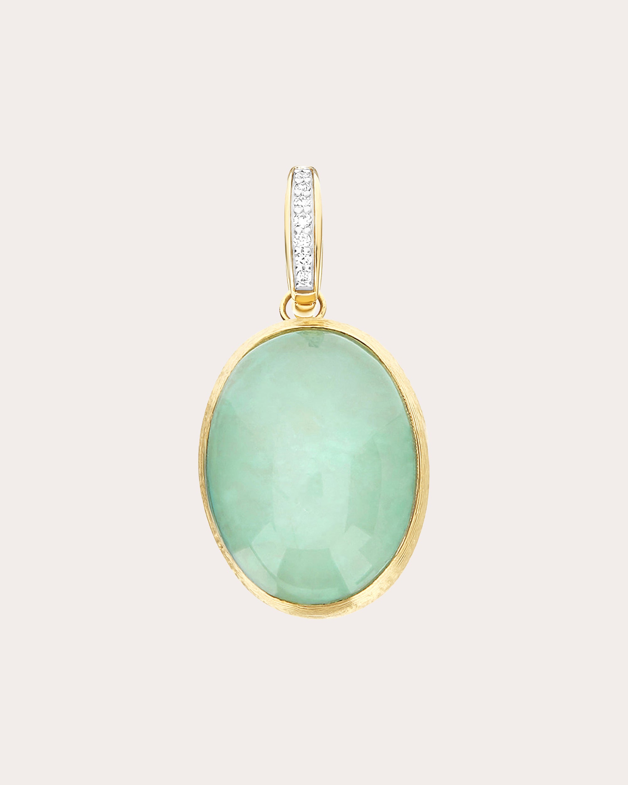 Jadeite Doublet Large Lattementa Boules Charm