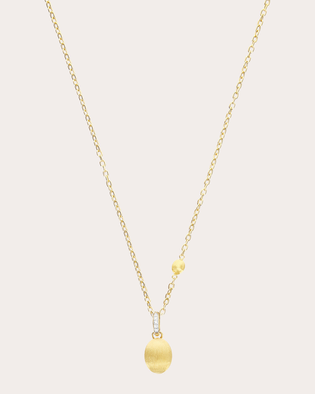 Diamond & 18k Gold Small Boules Charm