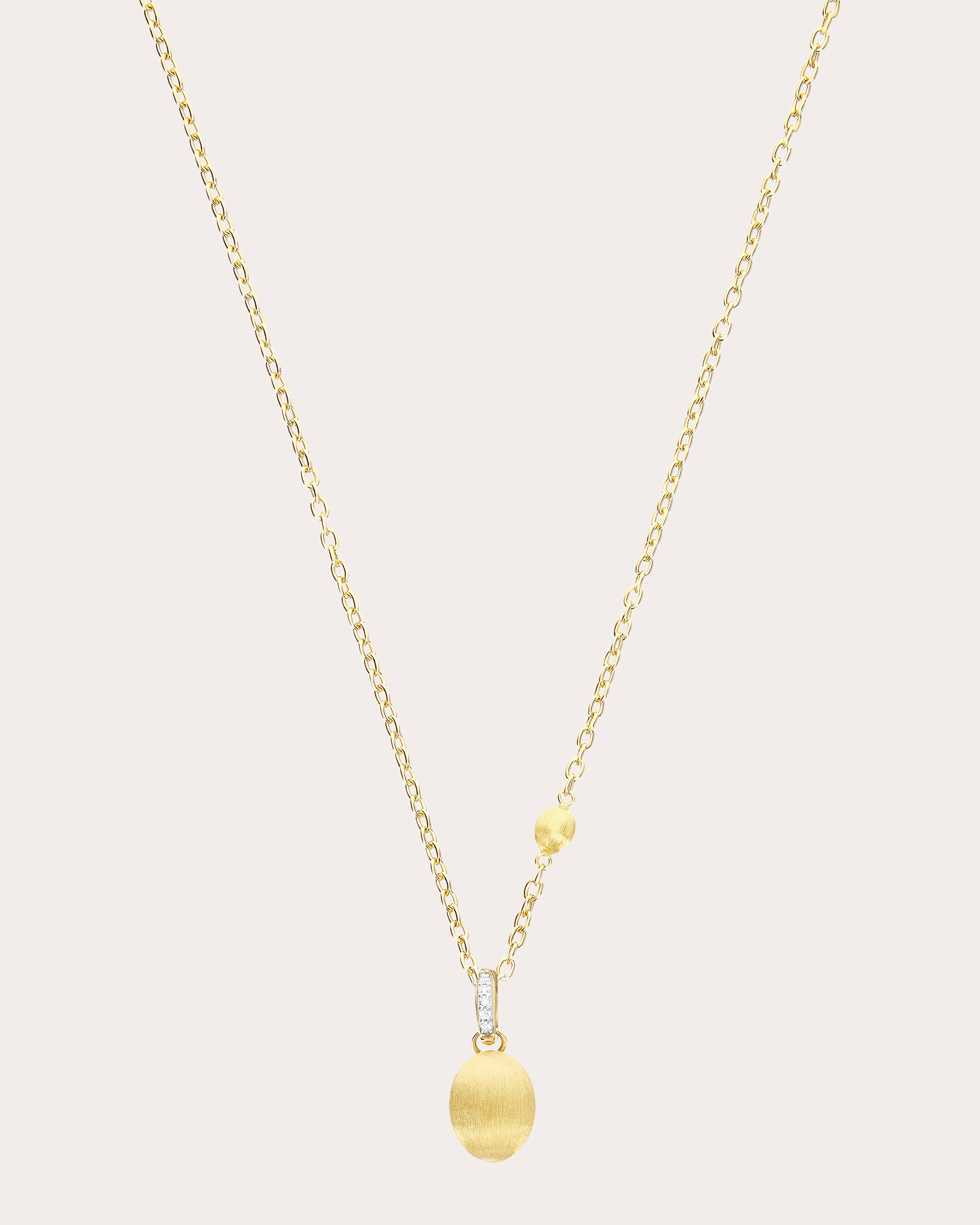 Diamond & 18k Gold Small Boules Charm