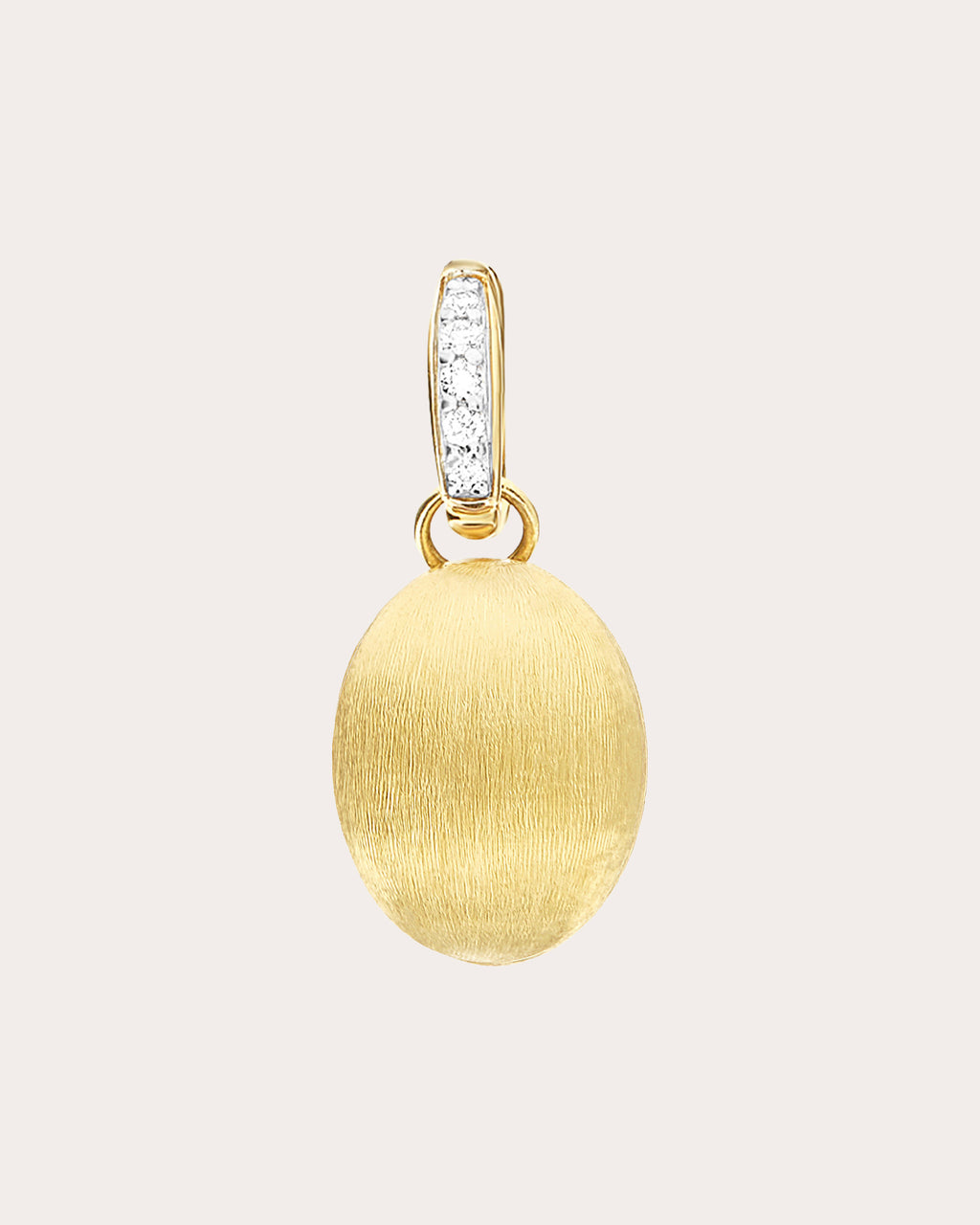 Diamond & 18k Gold Small Boules Charm