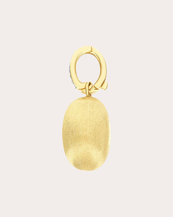 Diamond & 18k Gold Small Boules Charm