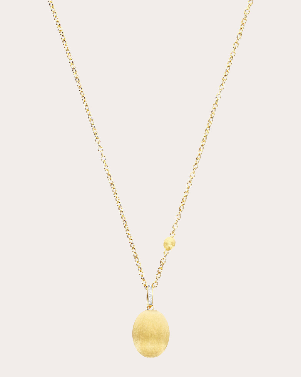 Diamond & 18k Gold Medium Boules Charm