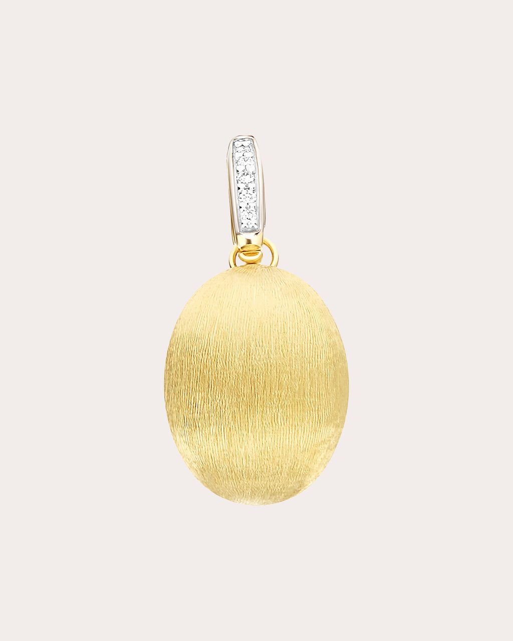 Diamond & 18k Gold Medium Boules Charm