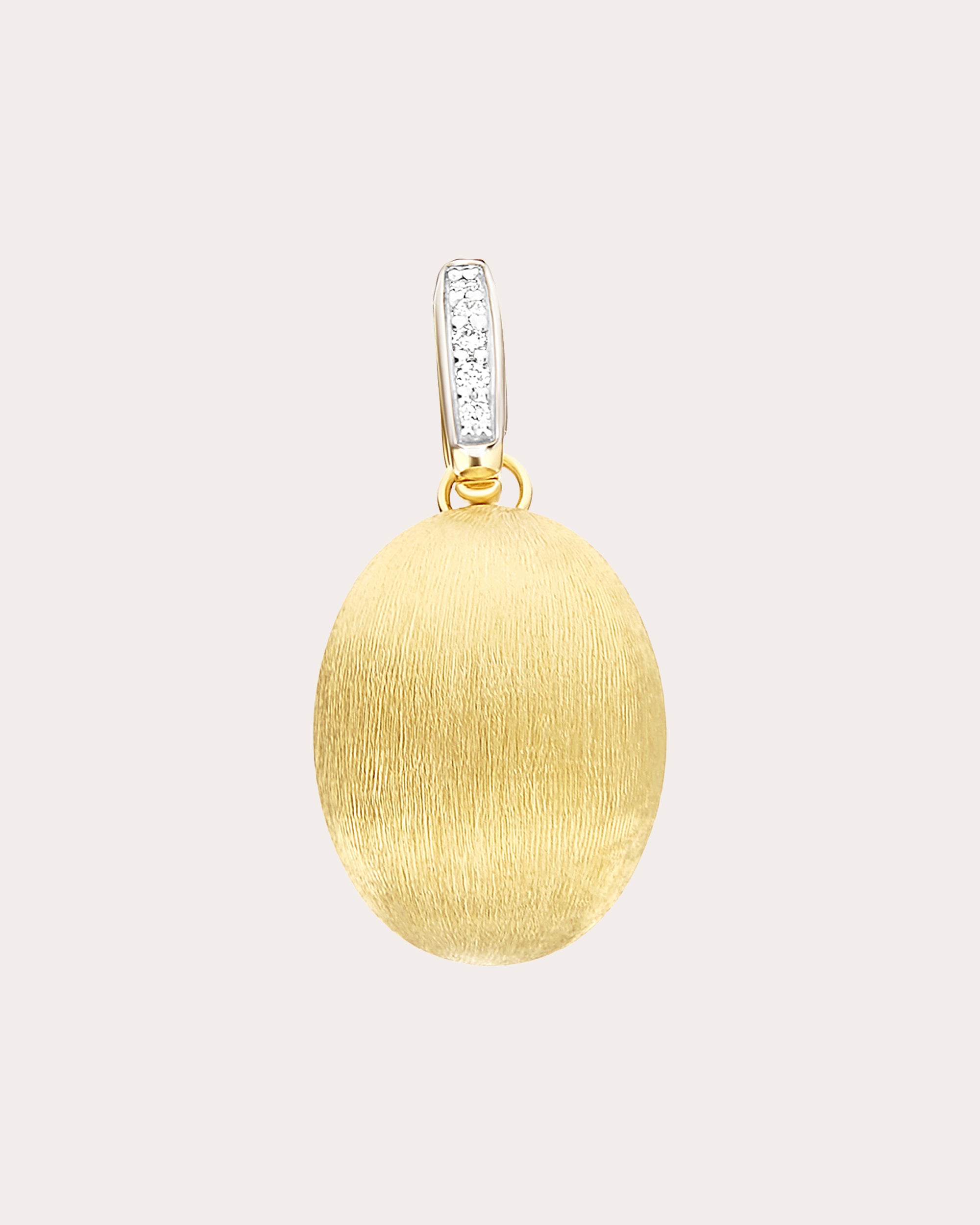 Diamond & 18k Gold Medium Boules Charm