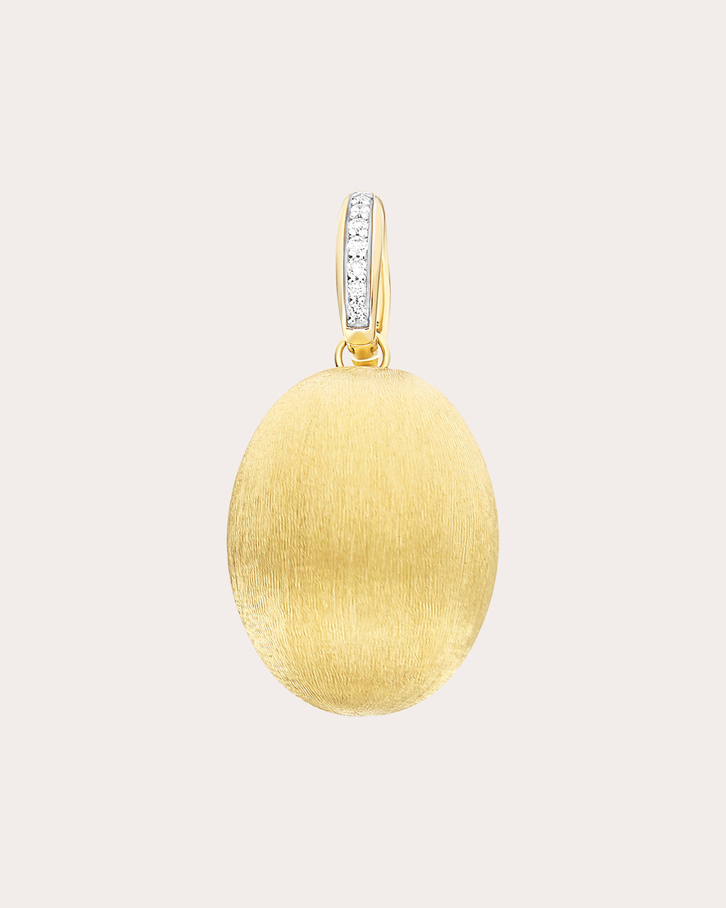 Diamond & 18k Gold Large Boules Charm