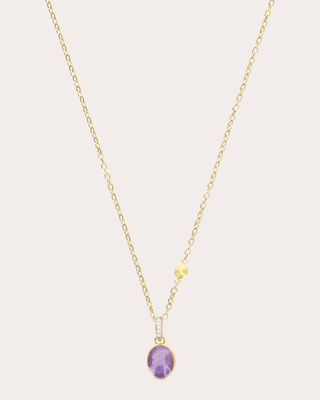 Lepidolite Triplet Small Violetta Boules Charm