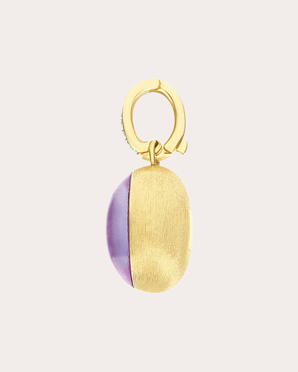 Lepidolite Triplet Small Violetta Boules Charm