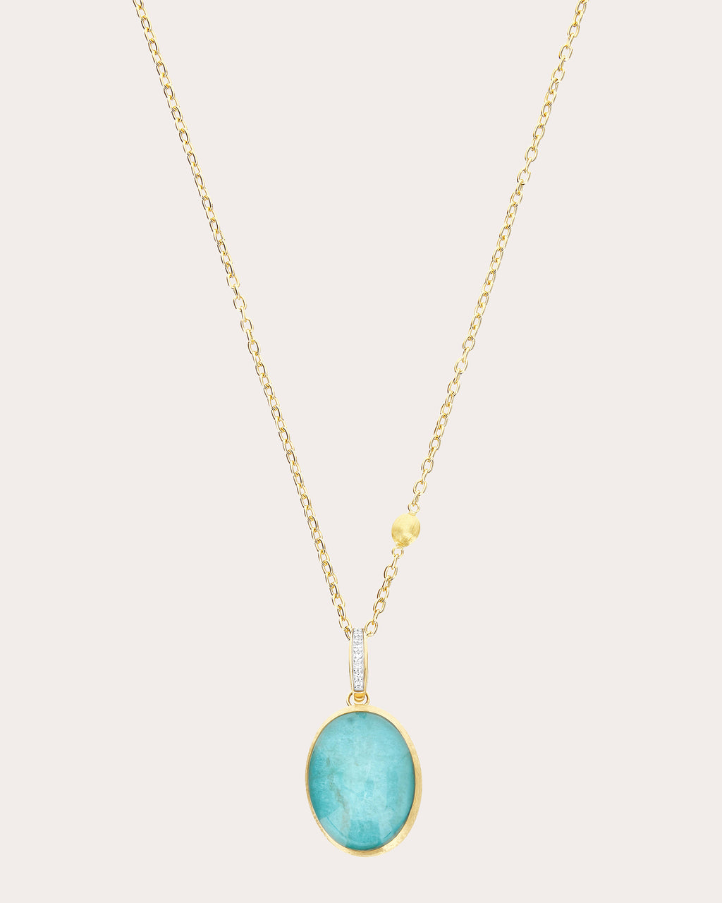 Amazonite Doublet Large Anice Boules Charm
